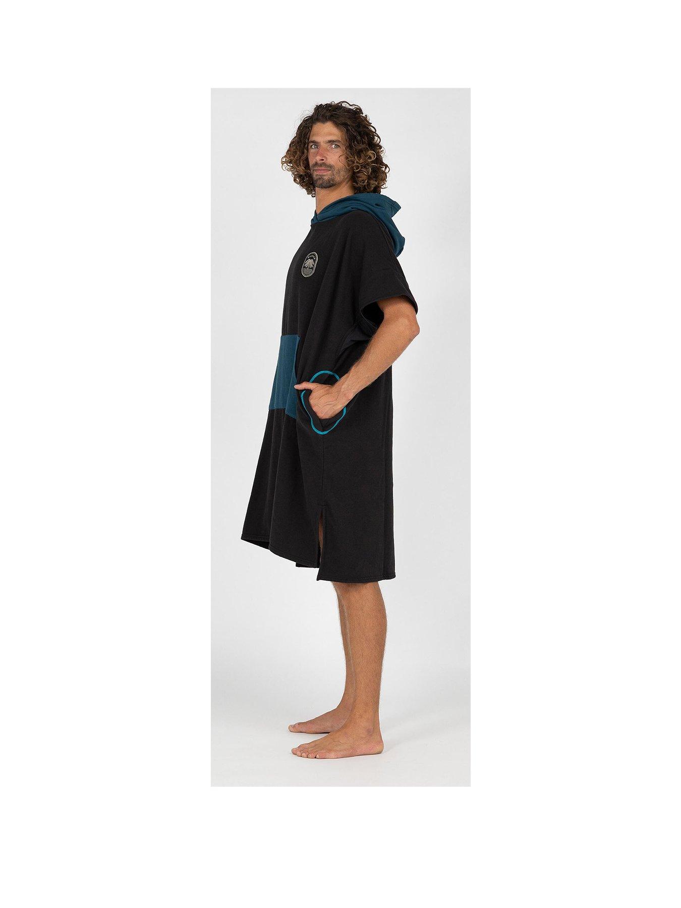  image of decathlon-surf-poncho-500-black