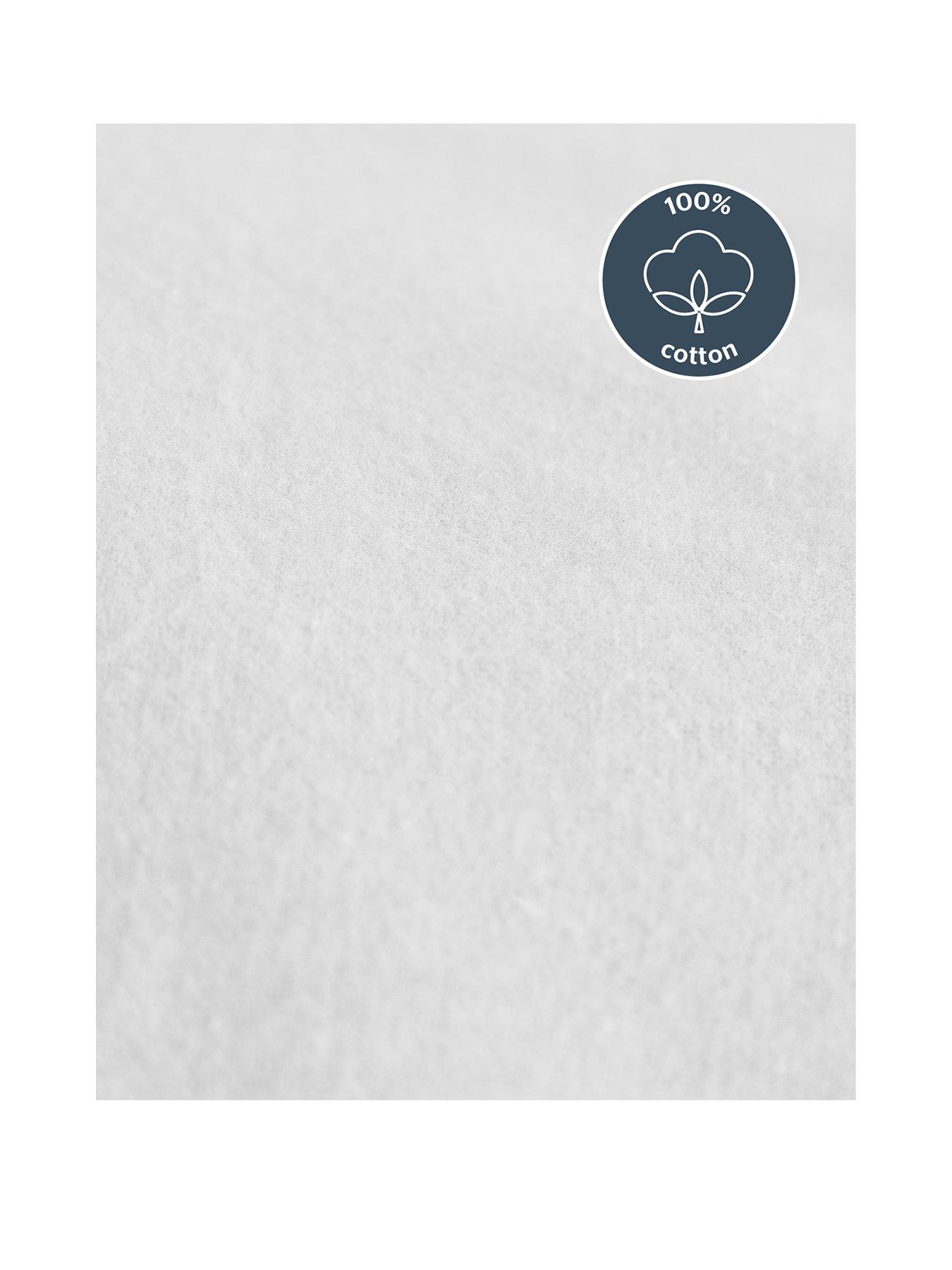  image of silentnight-100-brushed-cotton-fitted-sheet