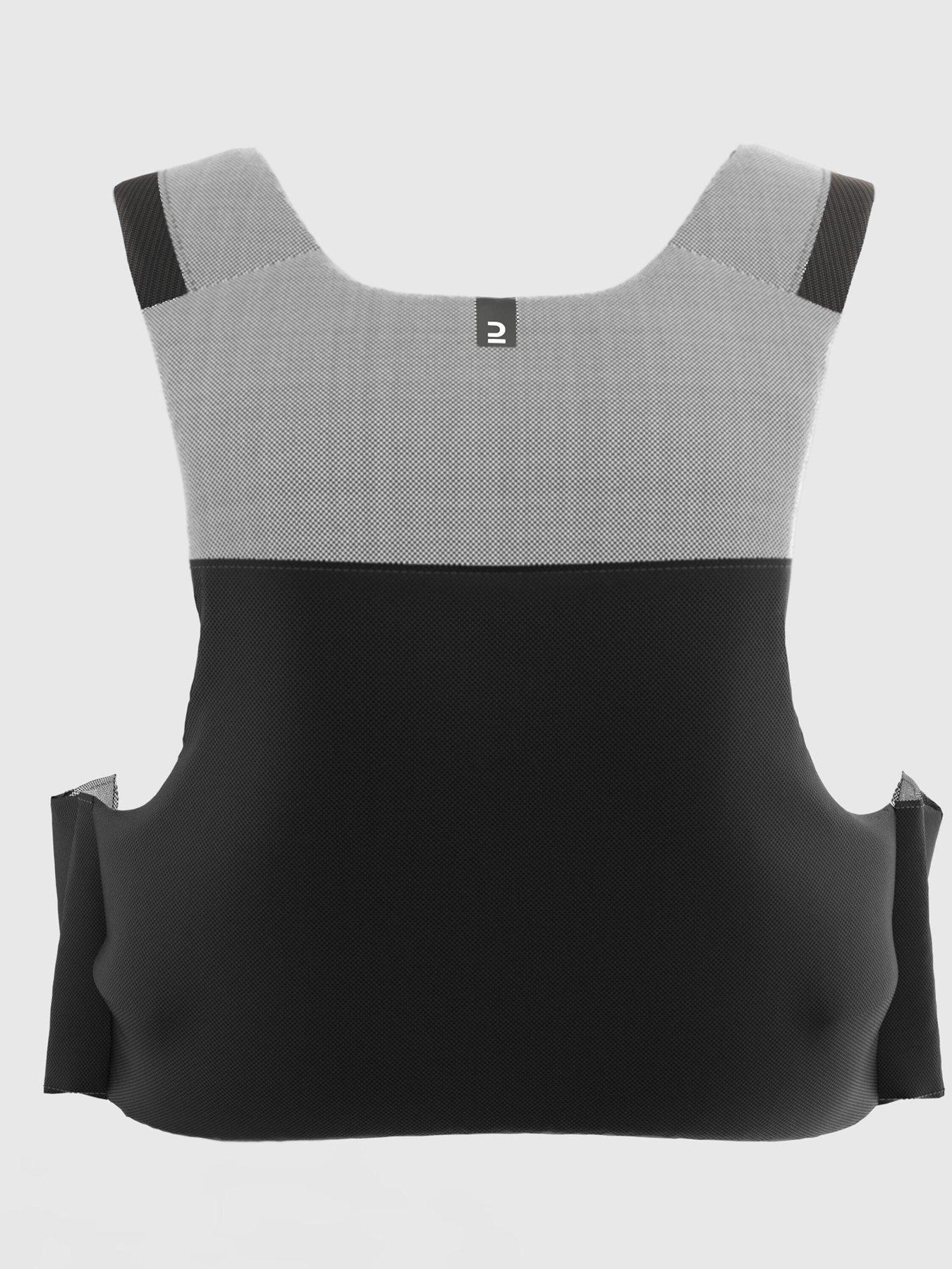  image of decathlon-buoyancy-life-jacket-50-newtons-for-sailing-black