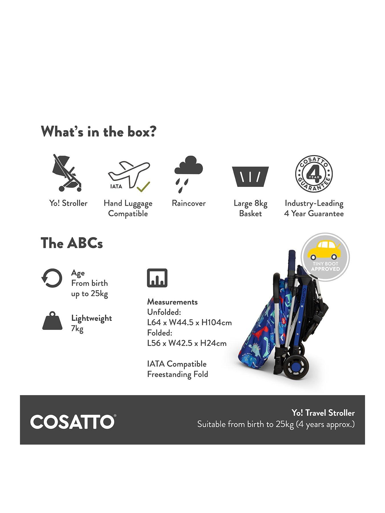  image of cosatto-yo-airline-approved-travel-stroller-hoglet