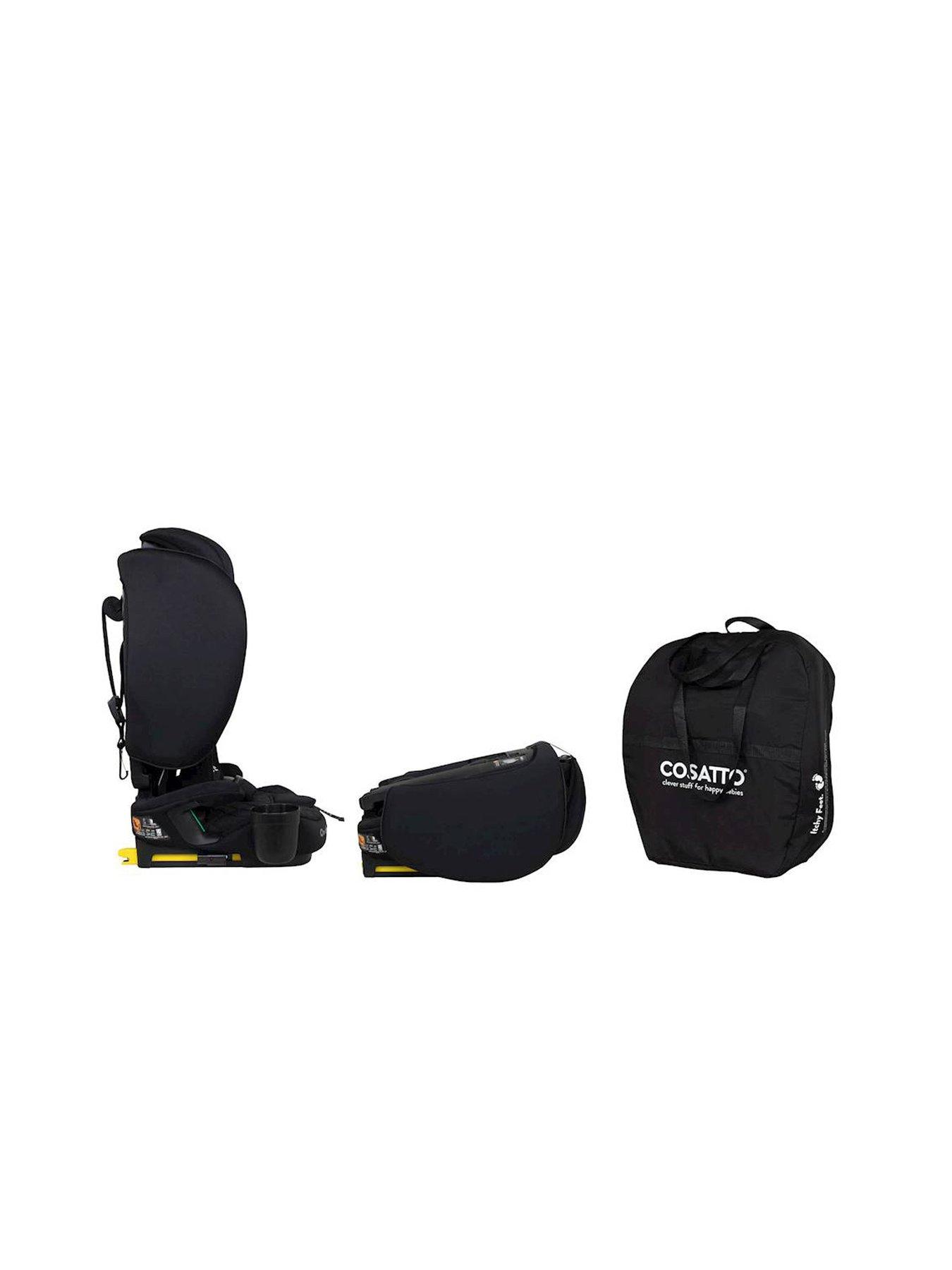 Image 2 of 8 of Cosatto On The Go iSize Foldable Travel Car Seat (76-150cm) - Silhouette