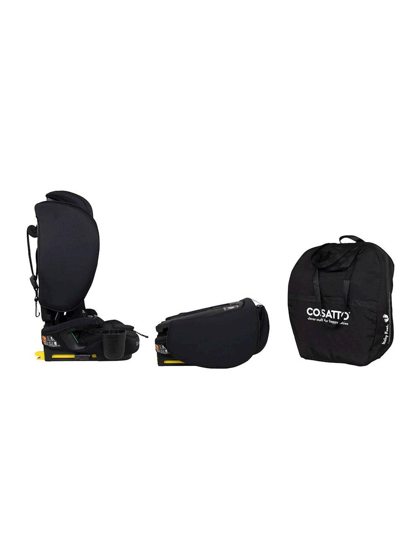 Image 5 of 8 of Cosatto On The Go iSize Foldable Travel Car Seat (76-150cm) - Silhouette