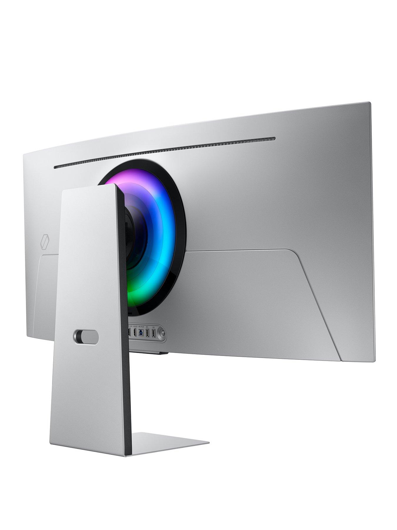  image of samsung-odyssey-gaming-oled-g8-ls34dg850suxxu-curved-gaming-monitor-34in-uwqhd-3440x1440-003ms-175hz