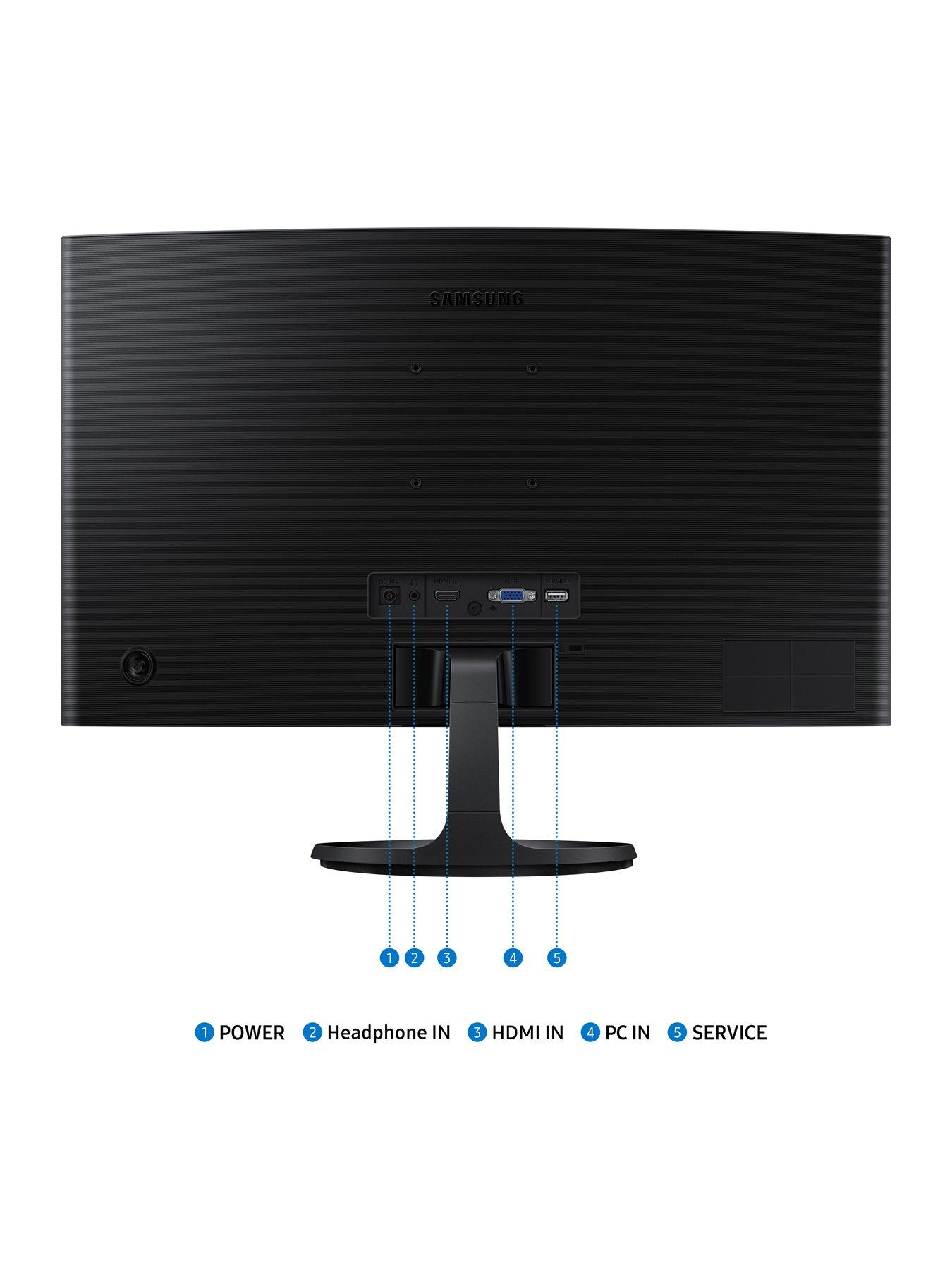 Image 4 of 5 of Samsung LS27D360GAUXXU Curved Monitor - 27in FHD (1920x1080) - 100Hz