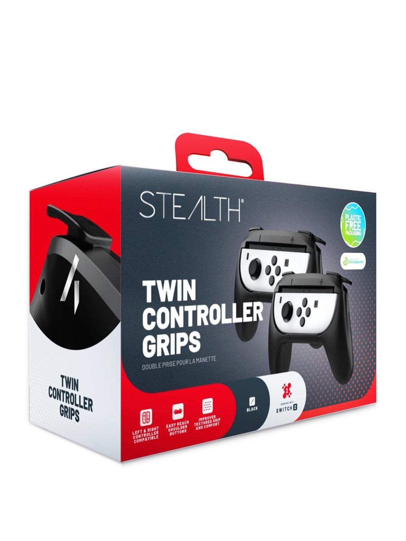  image of stealth-joy-con-grips-for-switch-2-twin-pack