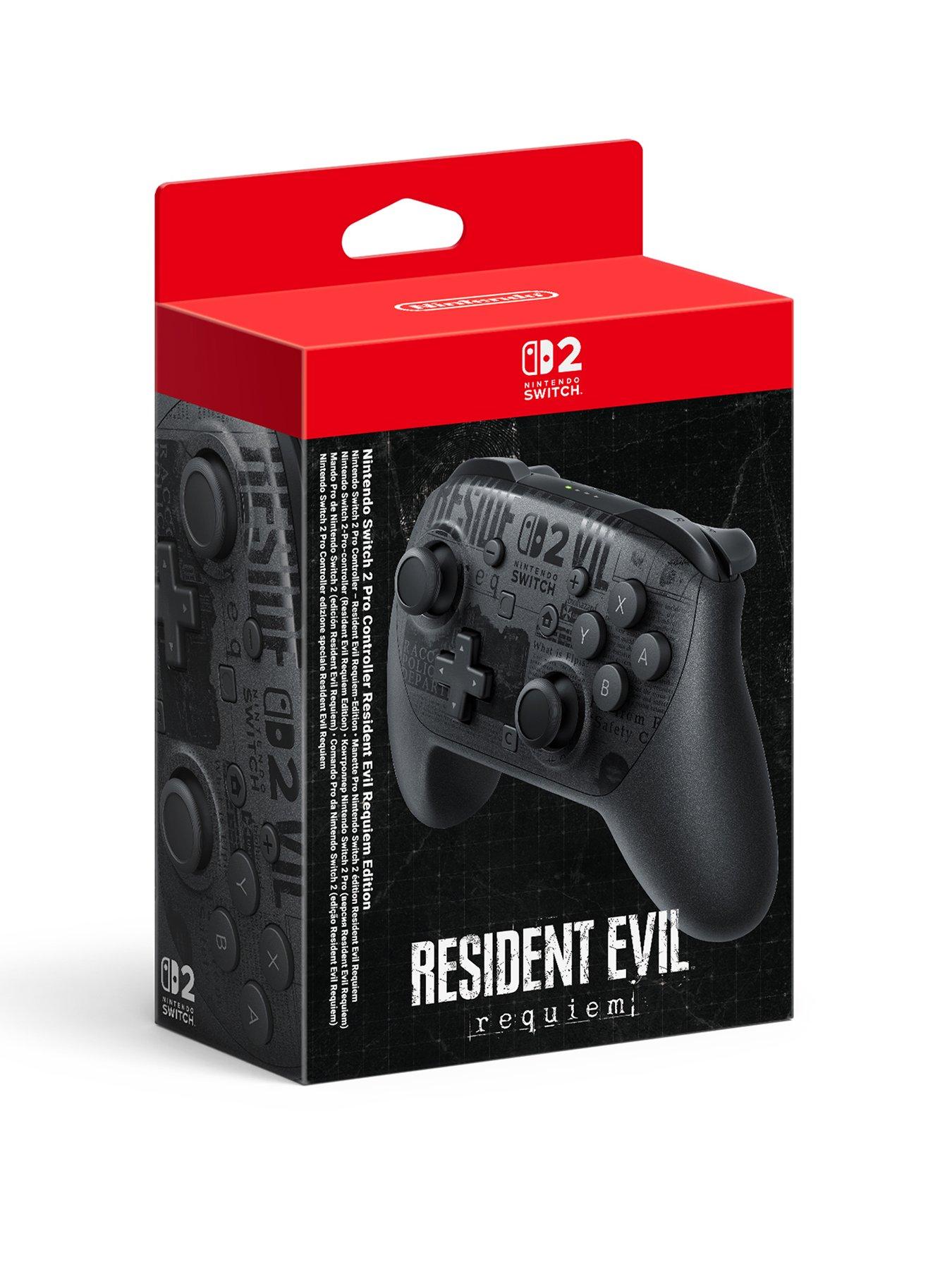 Nintendo Switch 2 Pro Controller Resident Evil Requiem Edition