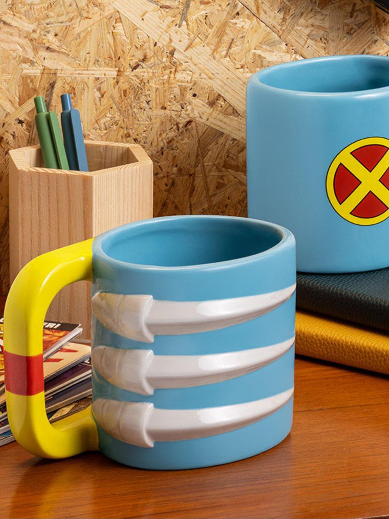  image of marvel-avengers-x-men-marvel-wolverine-ceramic-claw-shaped-mug-officially-licensed-marvel-merchandise-and-drinkware