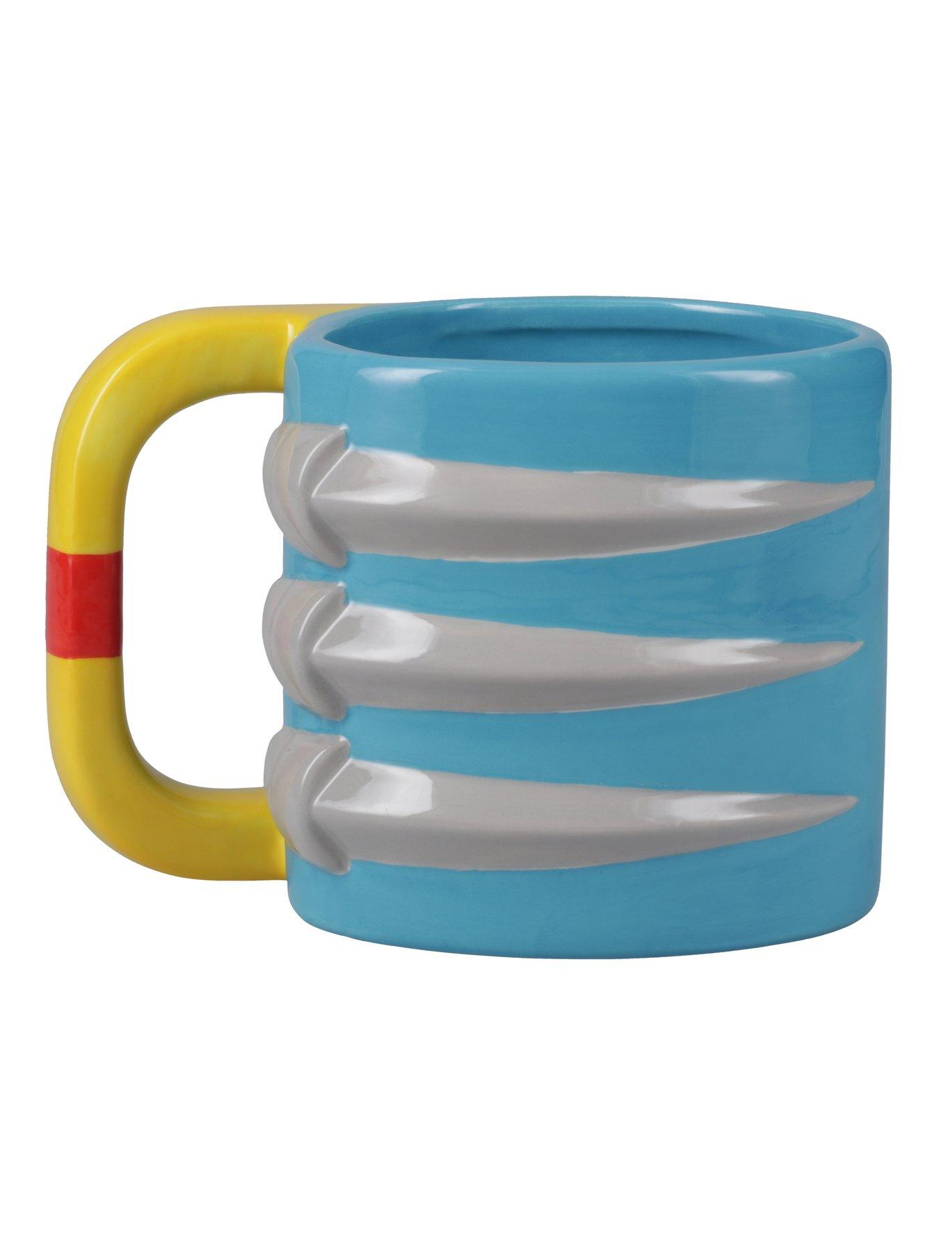  image of marvel-avengers-x-men-marvel-wolverine-ceramic-claw-shaped-mug-officially-licensed-marvel-merchandise-and-drinkware