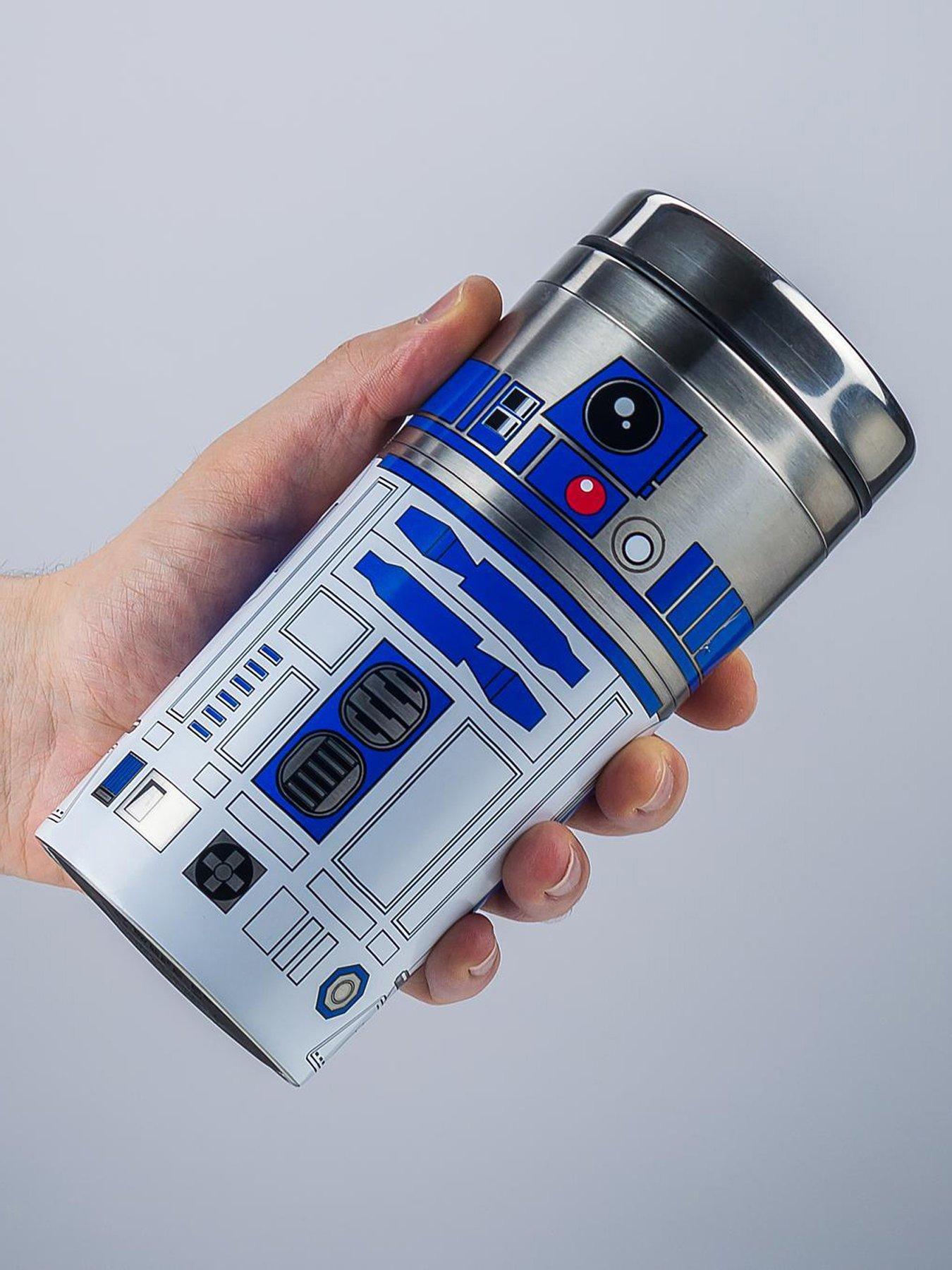 Star Wars R2-d2 Travel Mug - Officially Licensed Star Wars Merchandise, Stainless Steel And Double Walled Flask