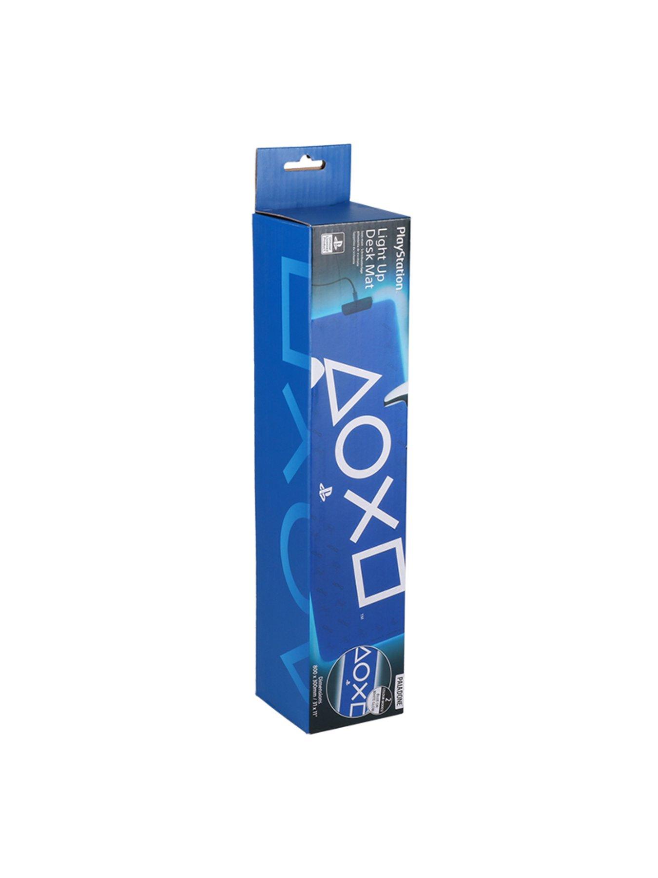  image of playstation-light-up-desk-mat-officially-licensed-keyboard-and-mouse-mat-for-office-light-up-large-mouse-pad-for-gaming-room-set-up