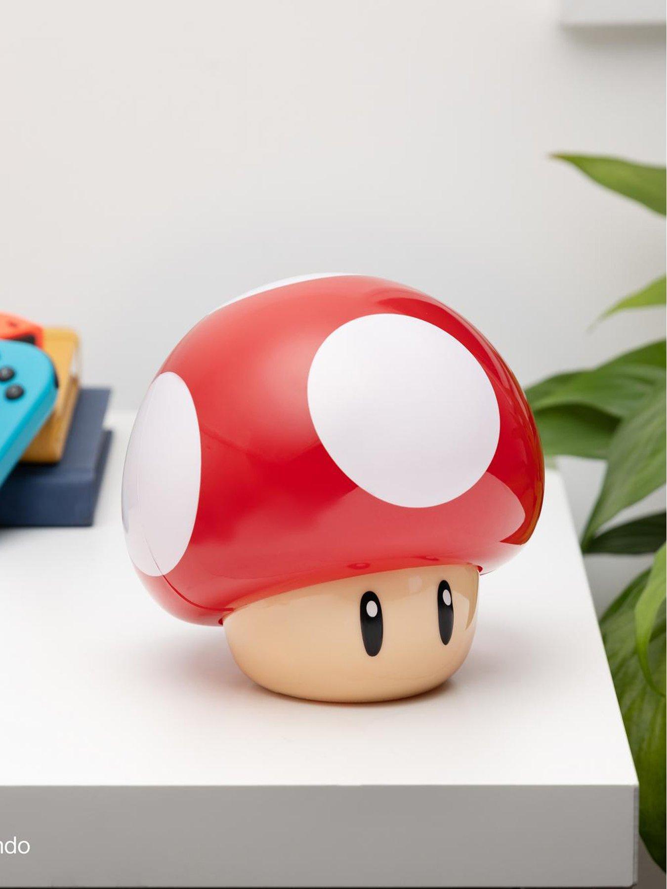 undefined Brothers Toad Mushroom Light - Offically Licensed With Level-up Sound, Collectible Light Up Figure For Gamers