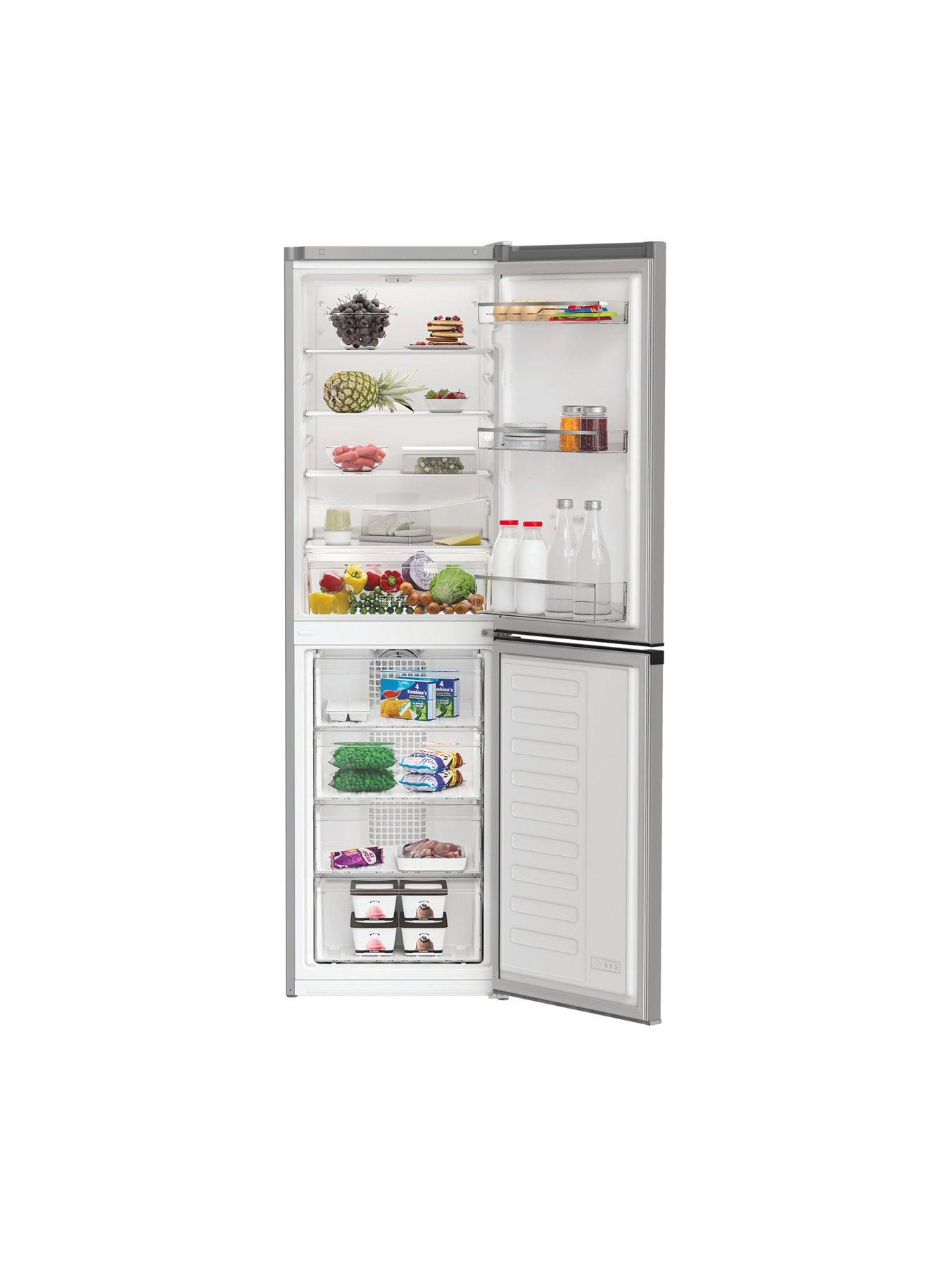  image of hotpoint-hpkh1261s4uk-fridge-freezer-silver