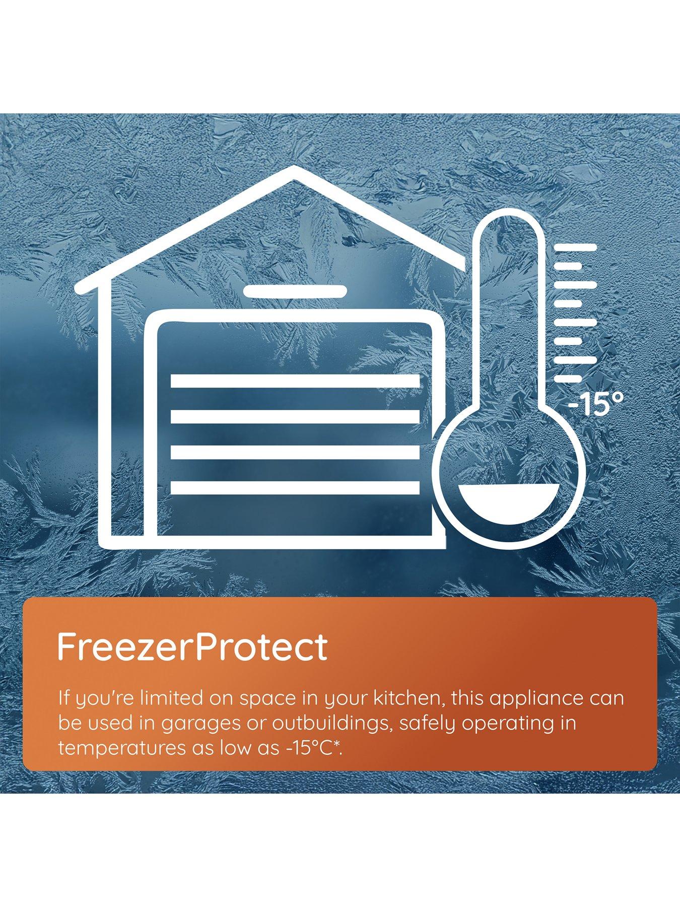 Image 4 of 5 of Hotpoint H55Z1112XUK Freestanding Undercounter Freezer - Stainless Steel