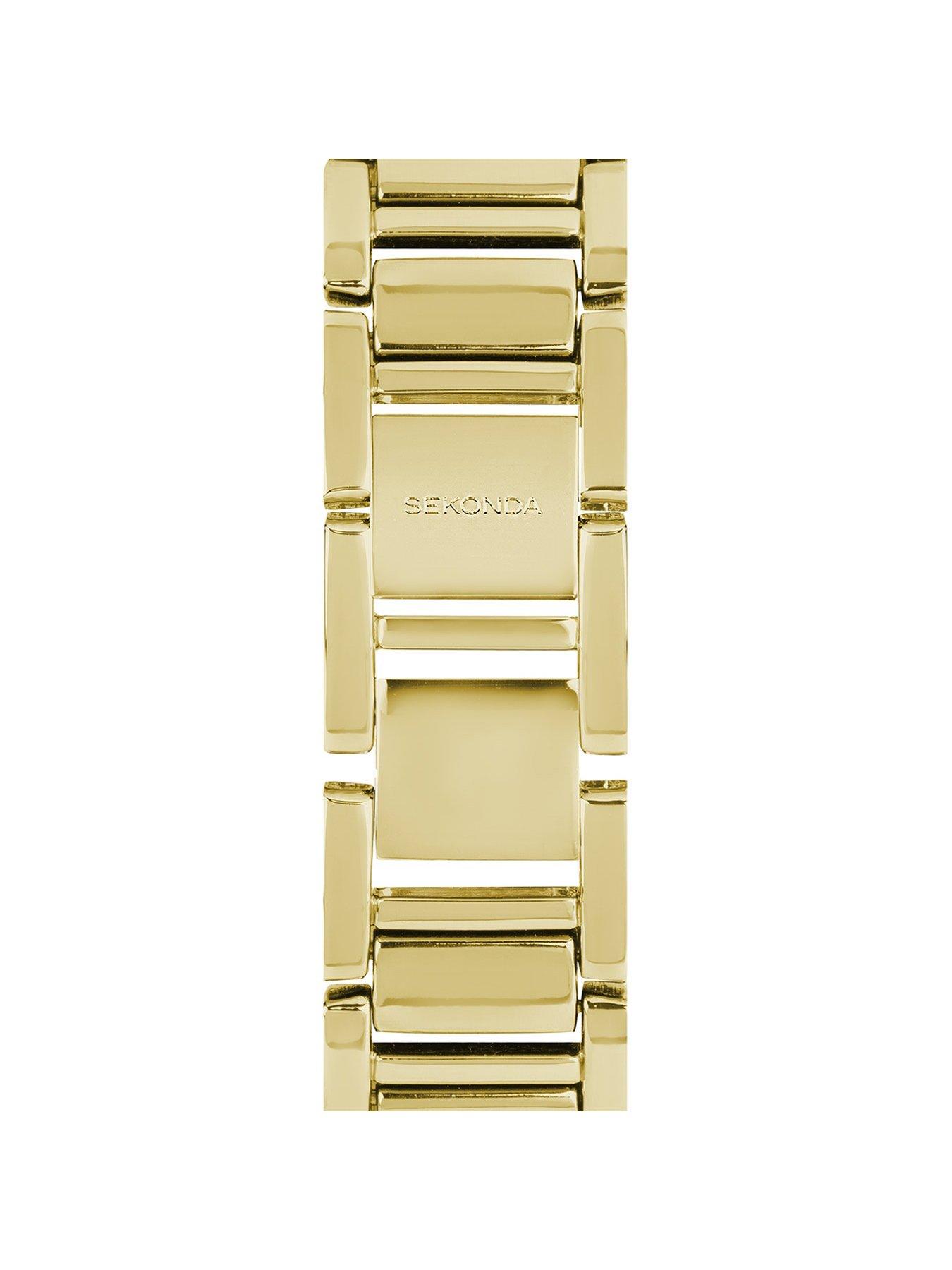 Image 6 of 7 of Sekonda Womens Beaumont Gold Alloy Bracelet with White Dial Analogue Watch