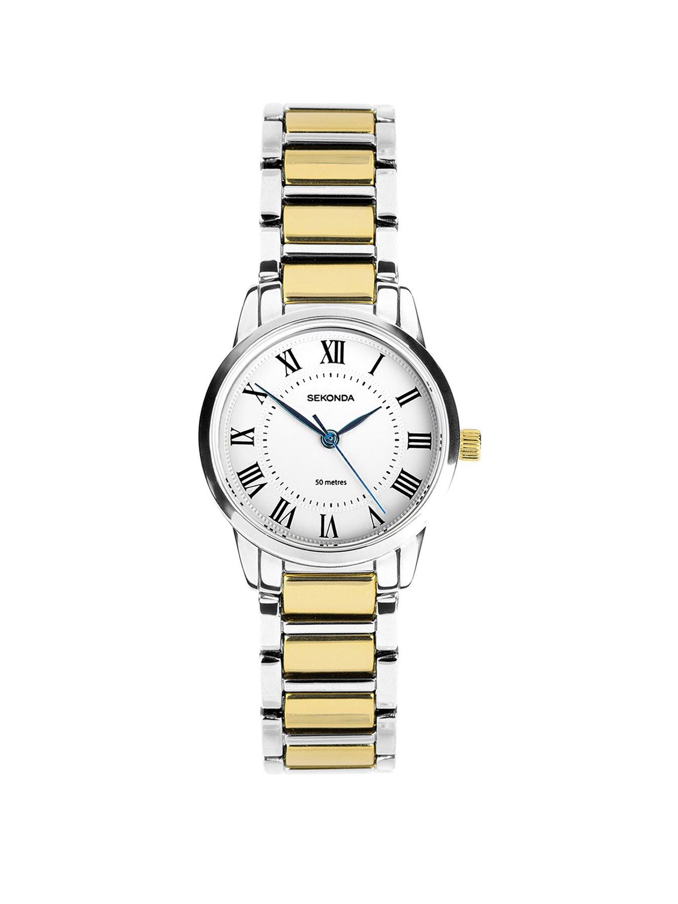 sekonda-womens-beaumont-two-tone-alloy-bracelet-with-white-dial-analogue-watch