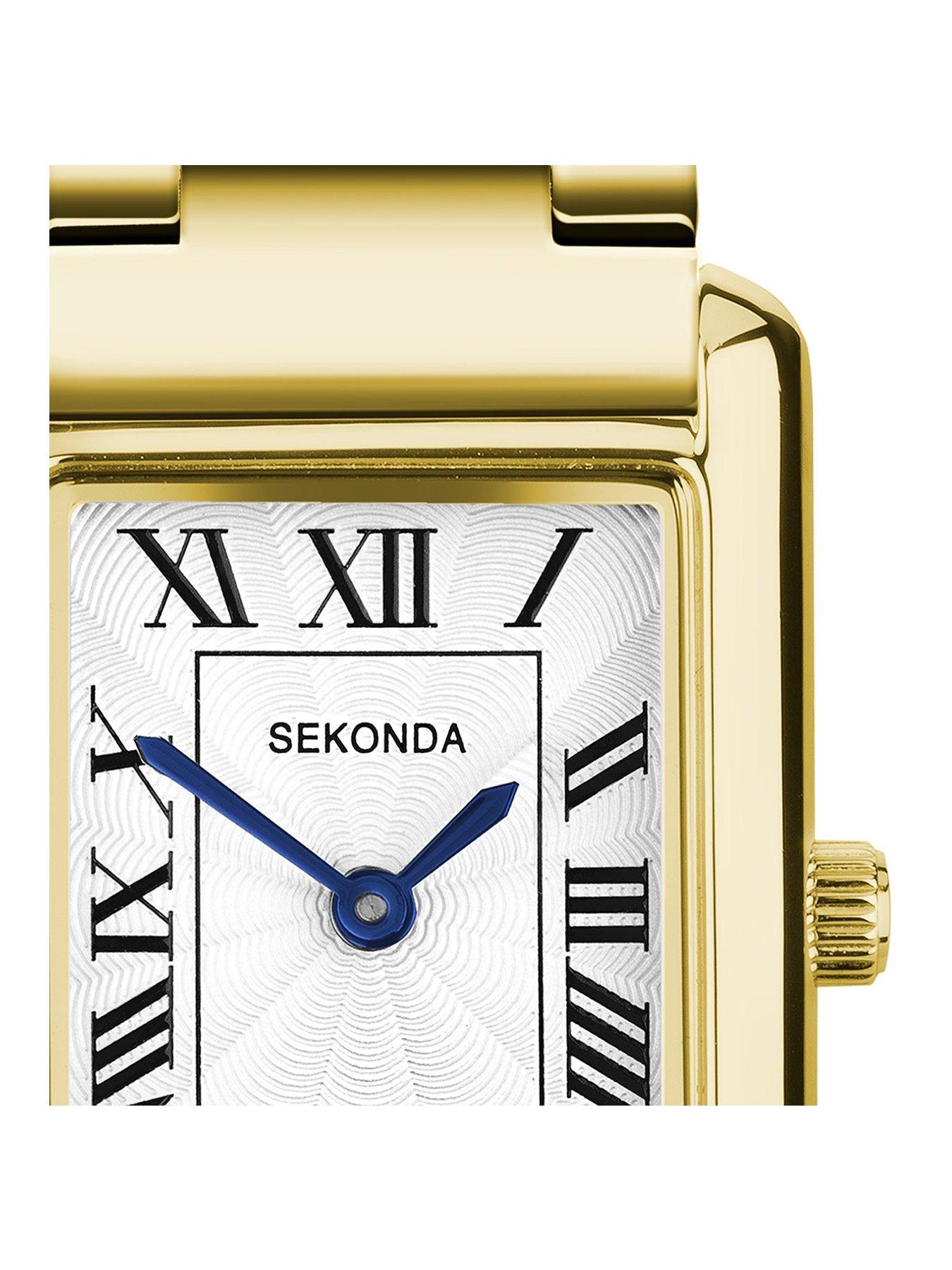 Image 2 of 7 of Sekonda Womens Colette Gold Alloy Bracelet with White Dial Analogue Watch