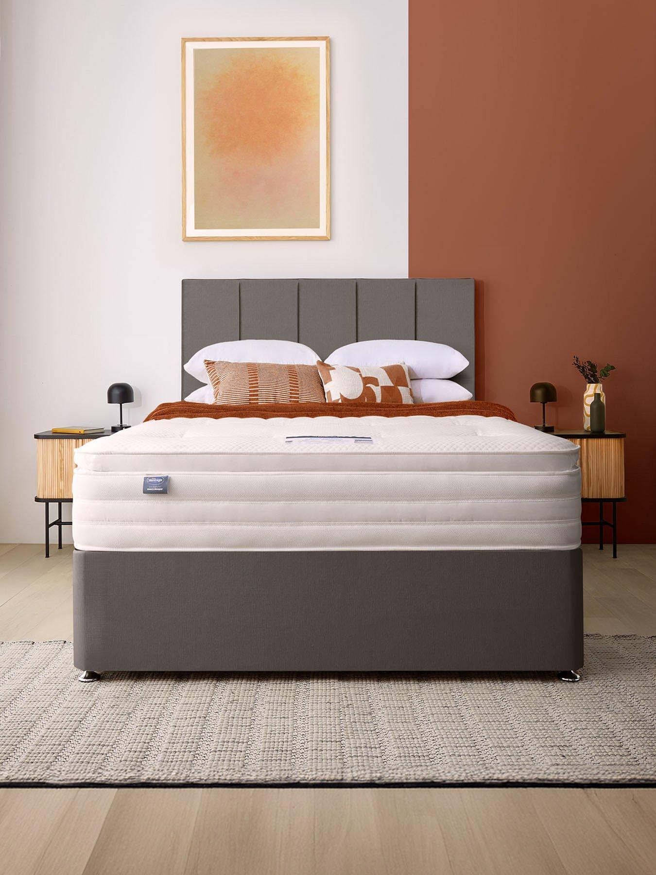  image of silentnight-2000-pocket-gel-pillowtop-mattress-softnbsp--express-delivery-available