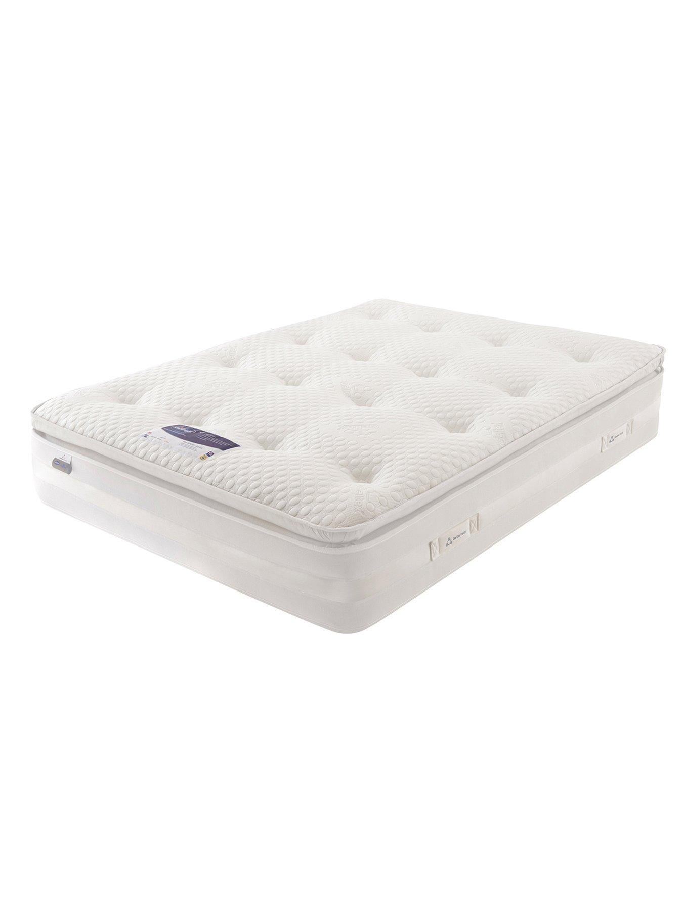  image of silentnight-2000-pocket-gel-pillowtop-mattress-softnbsp--express-delivery-available
