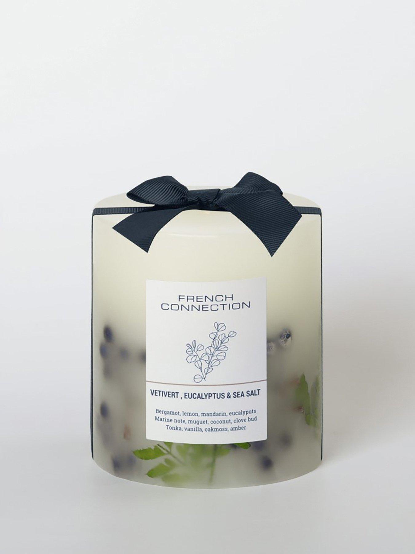 Image 1 of 4 of French Connection Vetivert, Eucalyptus &amp; Sea Salt 660g Candle