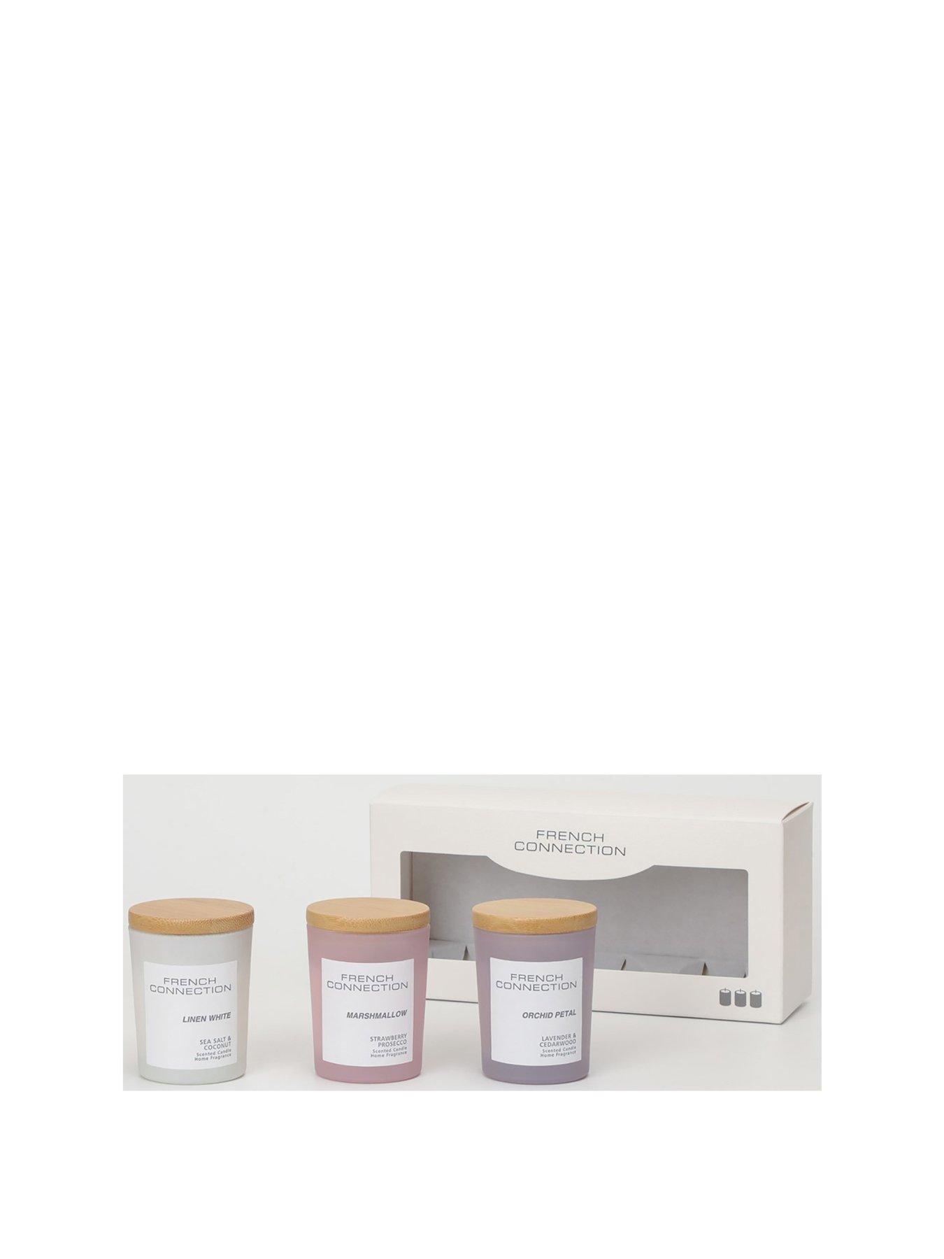 Image 2 of 4 of French Connection Serenity Candles (set Of 3)