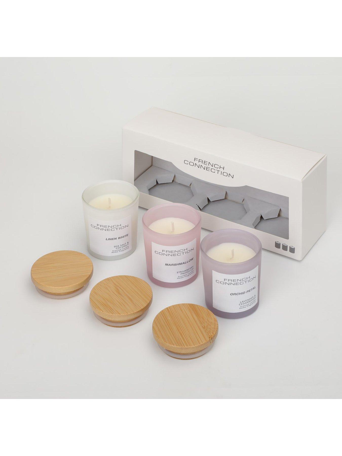 Image 3 of 4 of French Connection Serenity Candles (set Of 3)