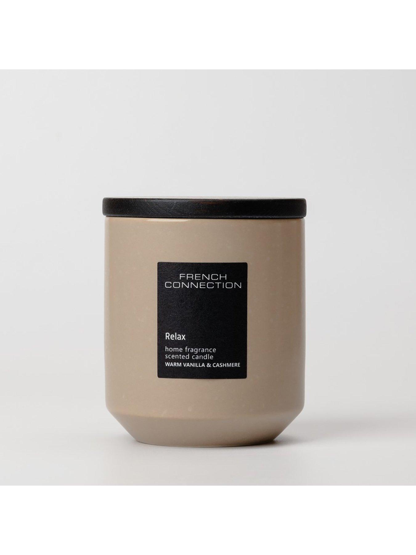  image of french-connection-warm-vanilla-amp-cashmere-relax-224g-candle
