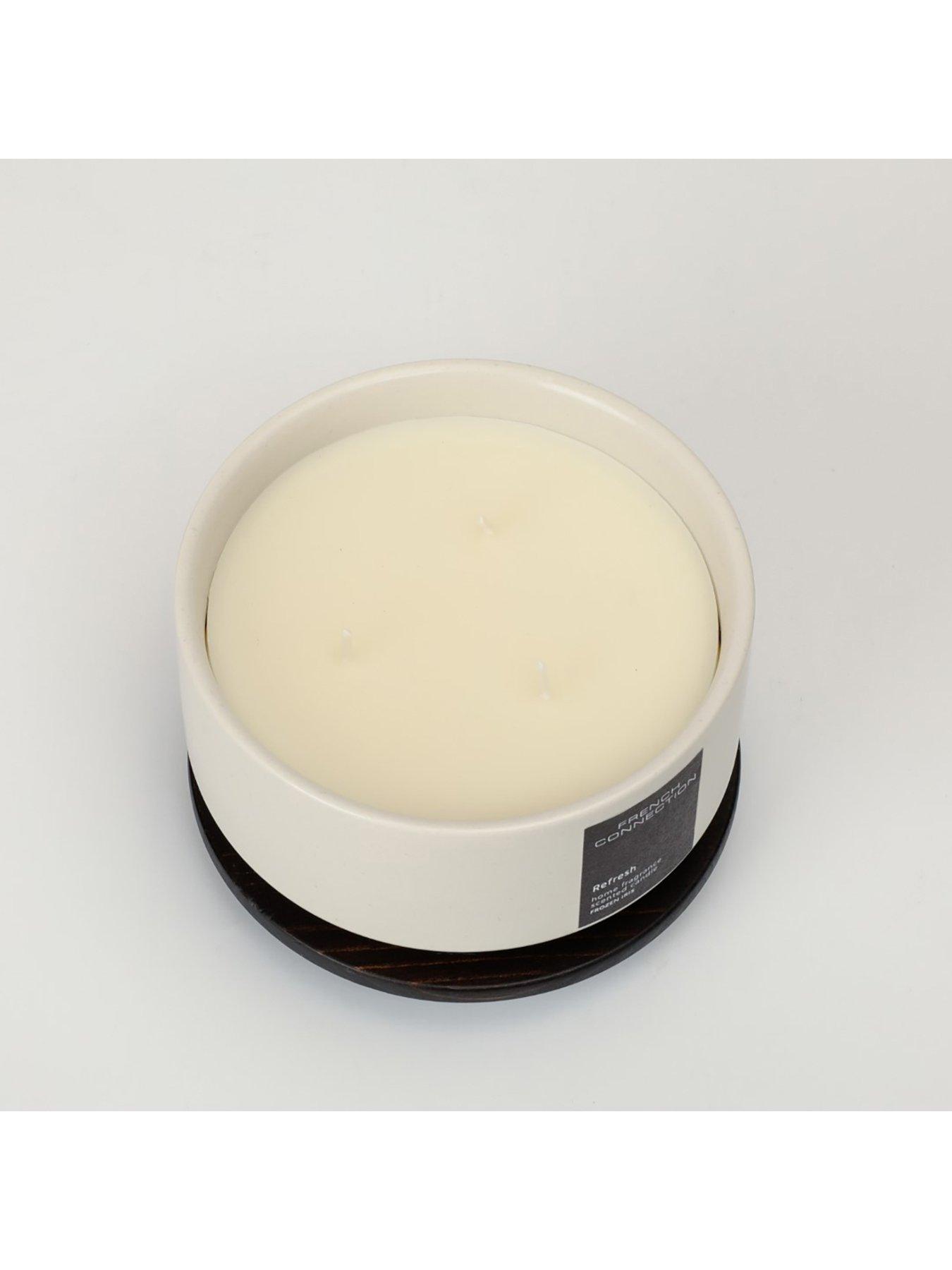  image of french-connection-iris-amp-orange-blossom-relax-396g-candle