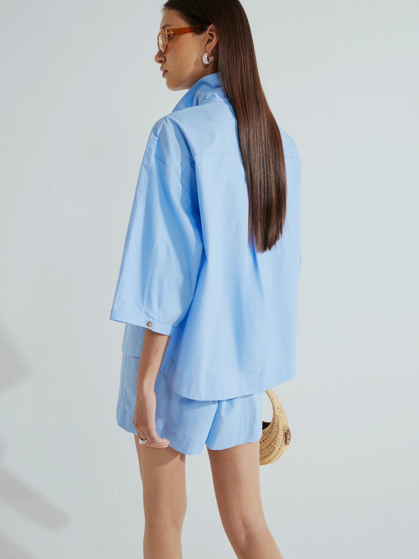 River Island Pull On Short - Blue | Littlewoods