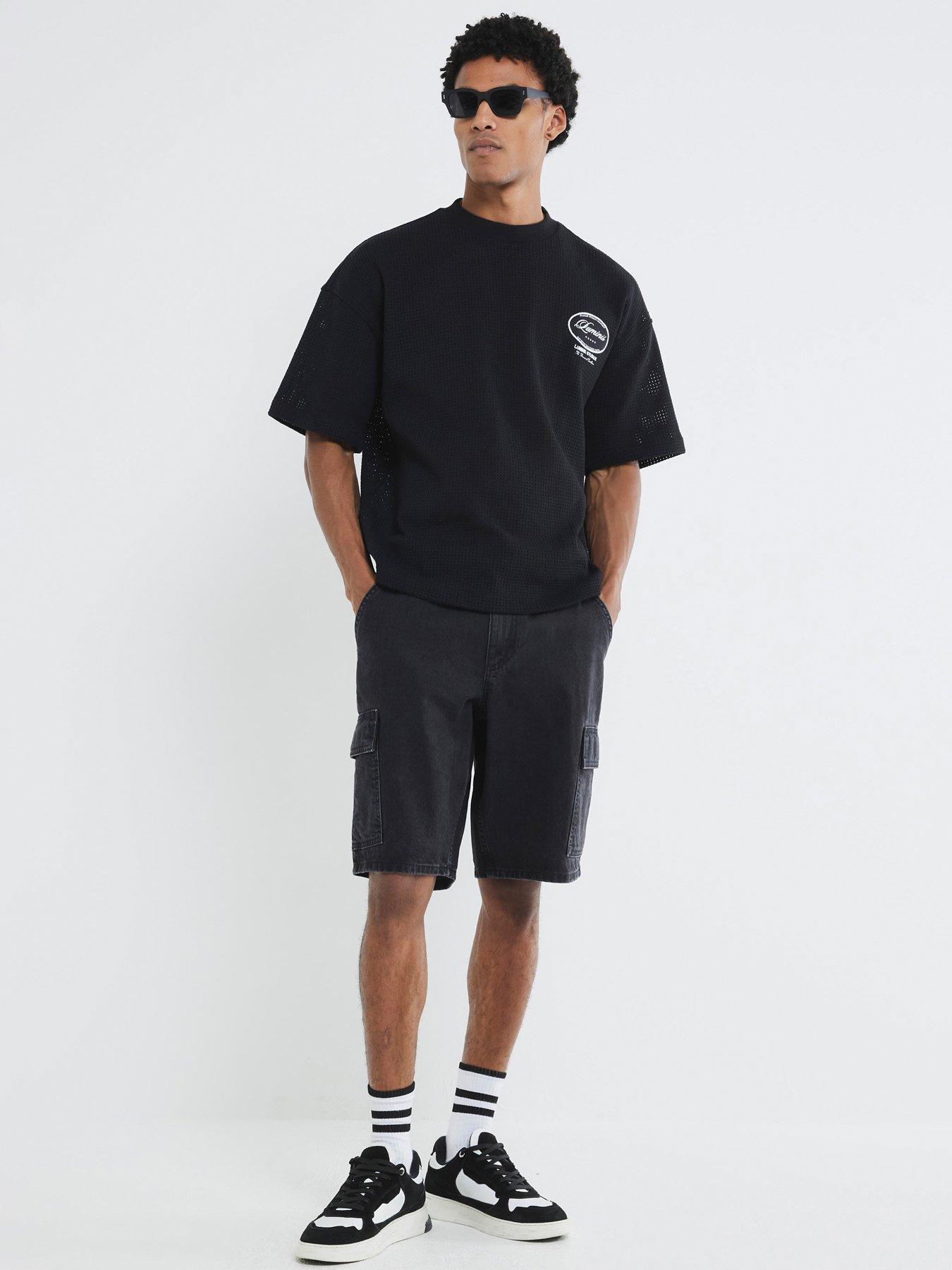 undefined Meeko Cargo Shorts - Black