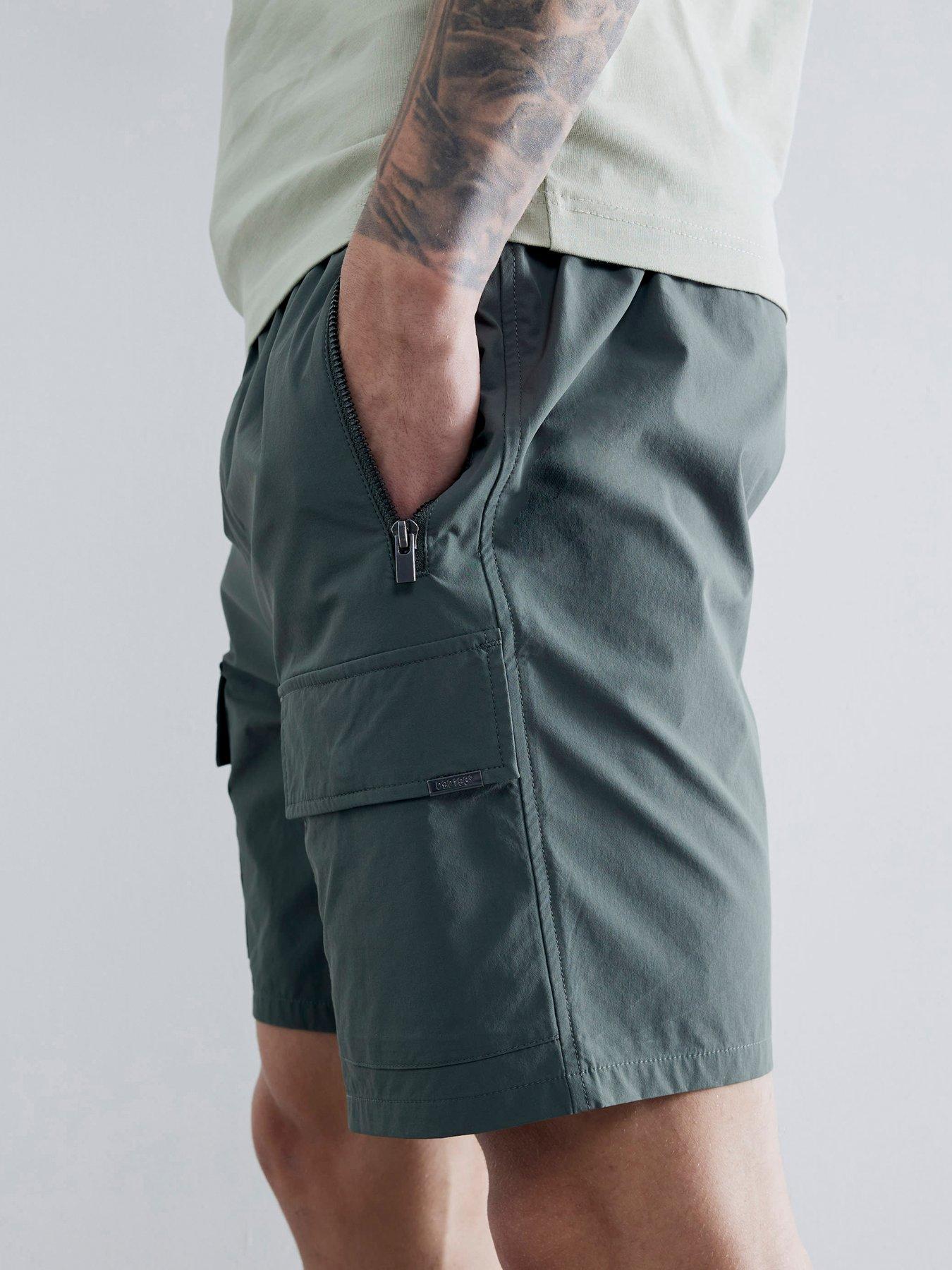 river-island-mayer-stretch-cargo-shorts