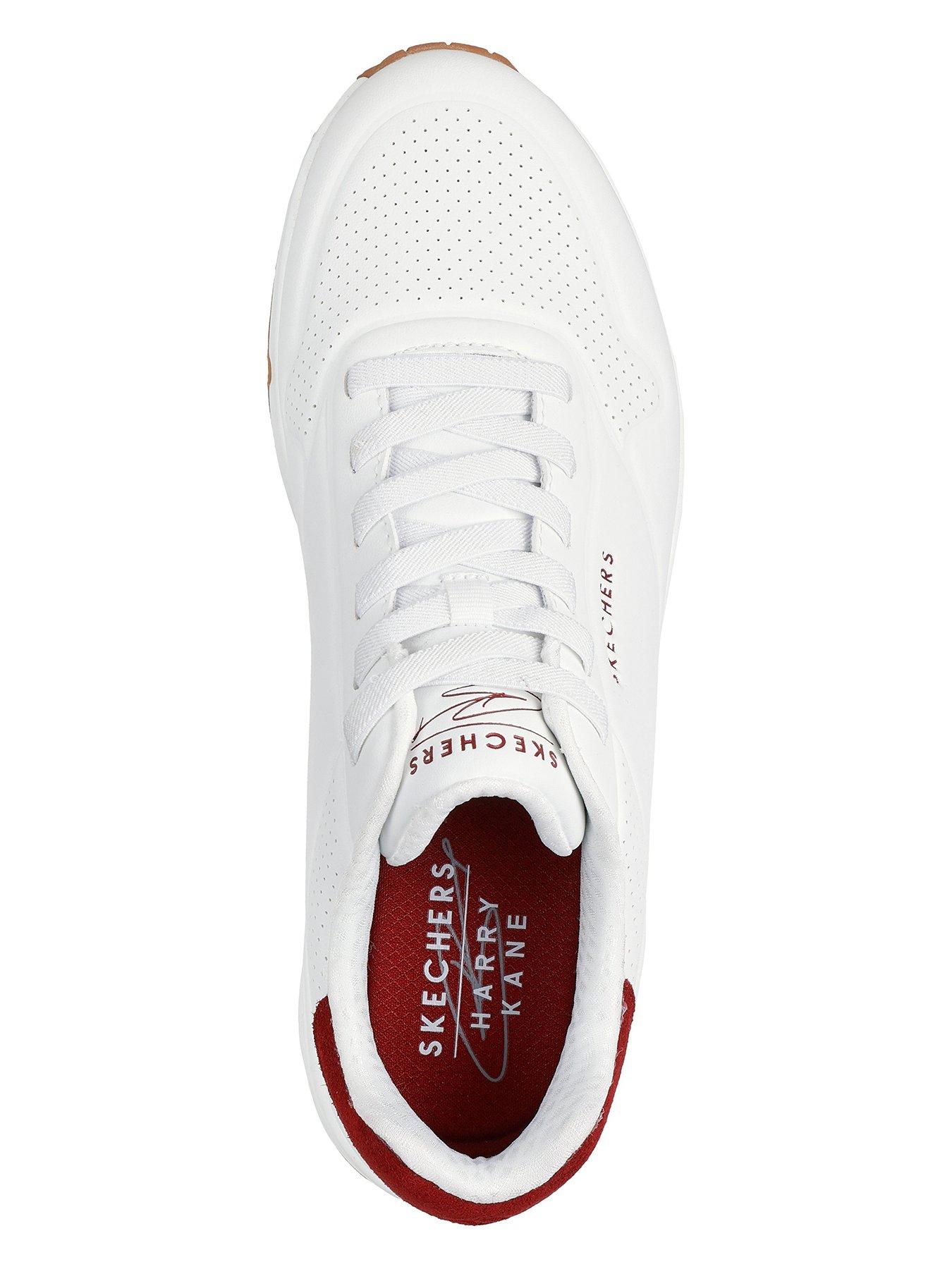  image of skechers-uno-bungee-lace-trainers--white