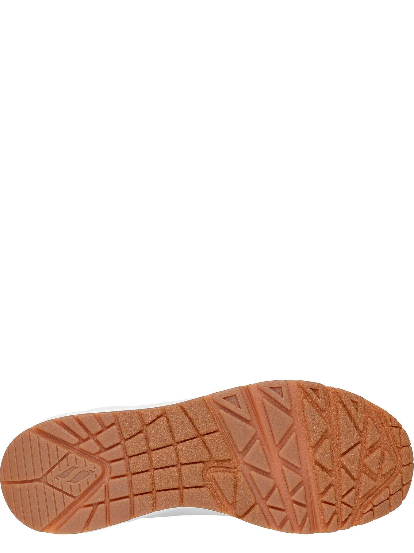  image of skechers-uno-bungee-lace-trainers--white