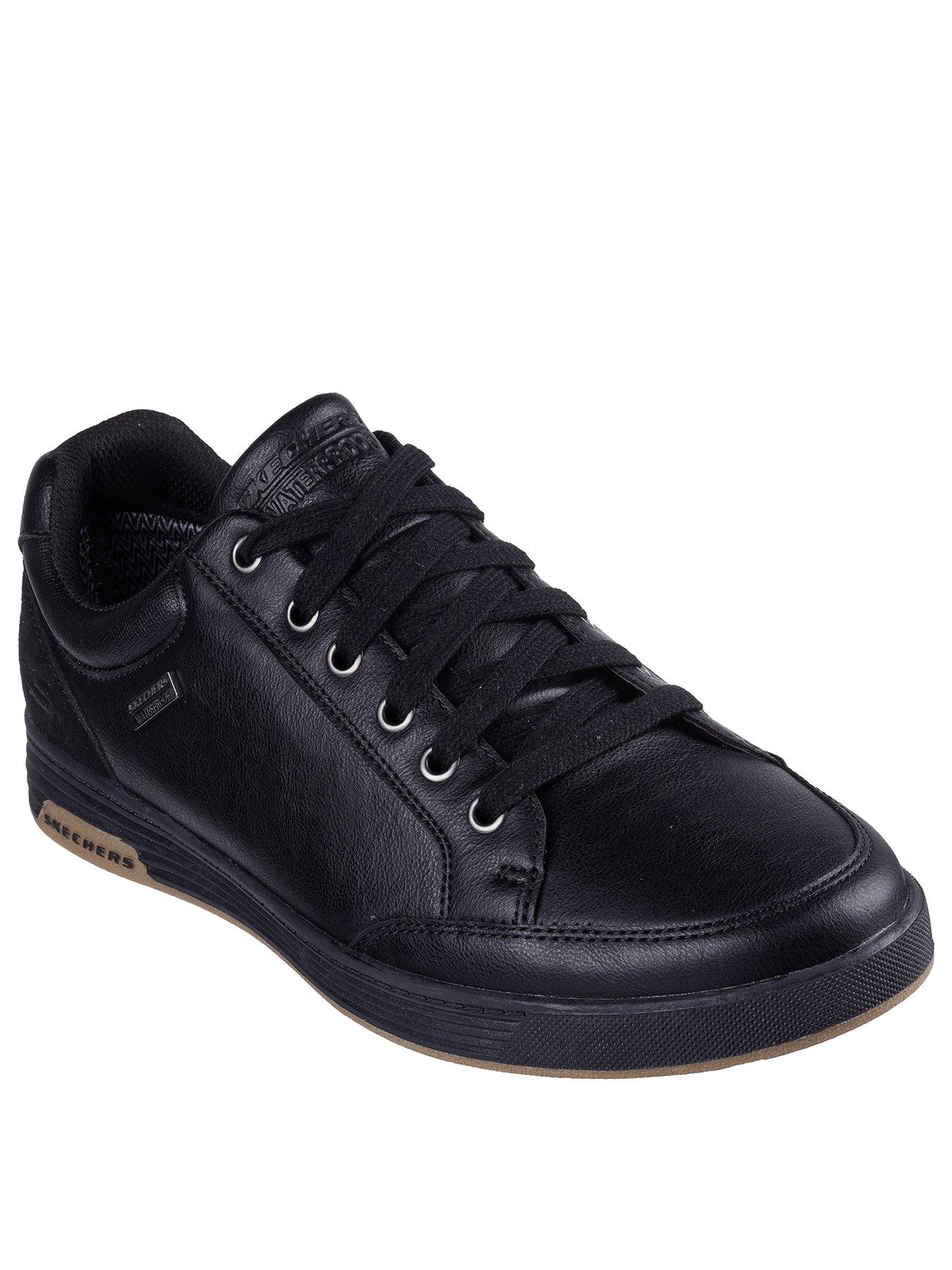 Image 2 of 5 of Skechers Cavell Sparkman 6 Eyelet Waterproof Trainers-black