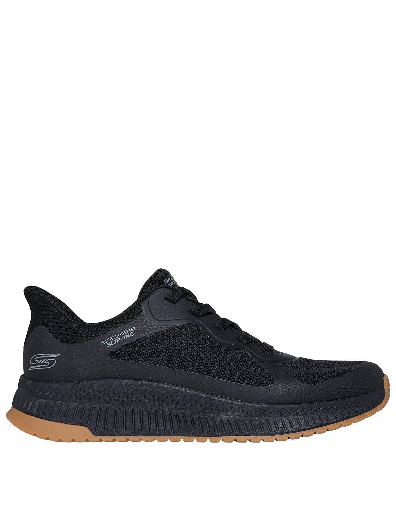 undefined Bobs Squad 4 Slip- Ins Lace Up Trainers-black