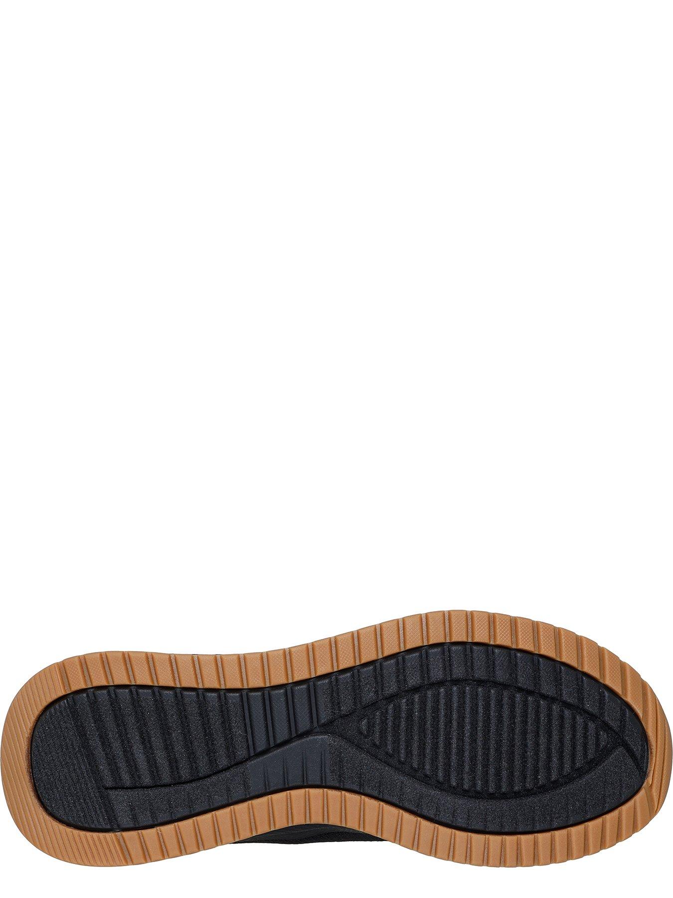 Image 4 of 5 of Skechers Bobs Squad 4 Slip- Ins Lace Up Trainers-black