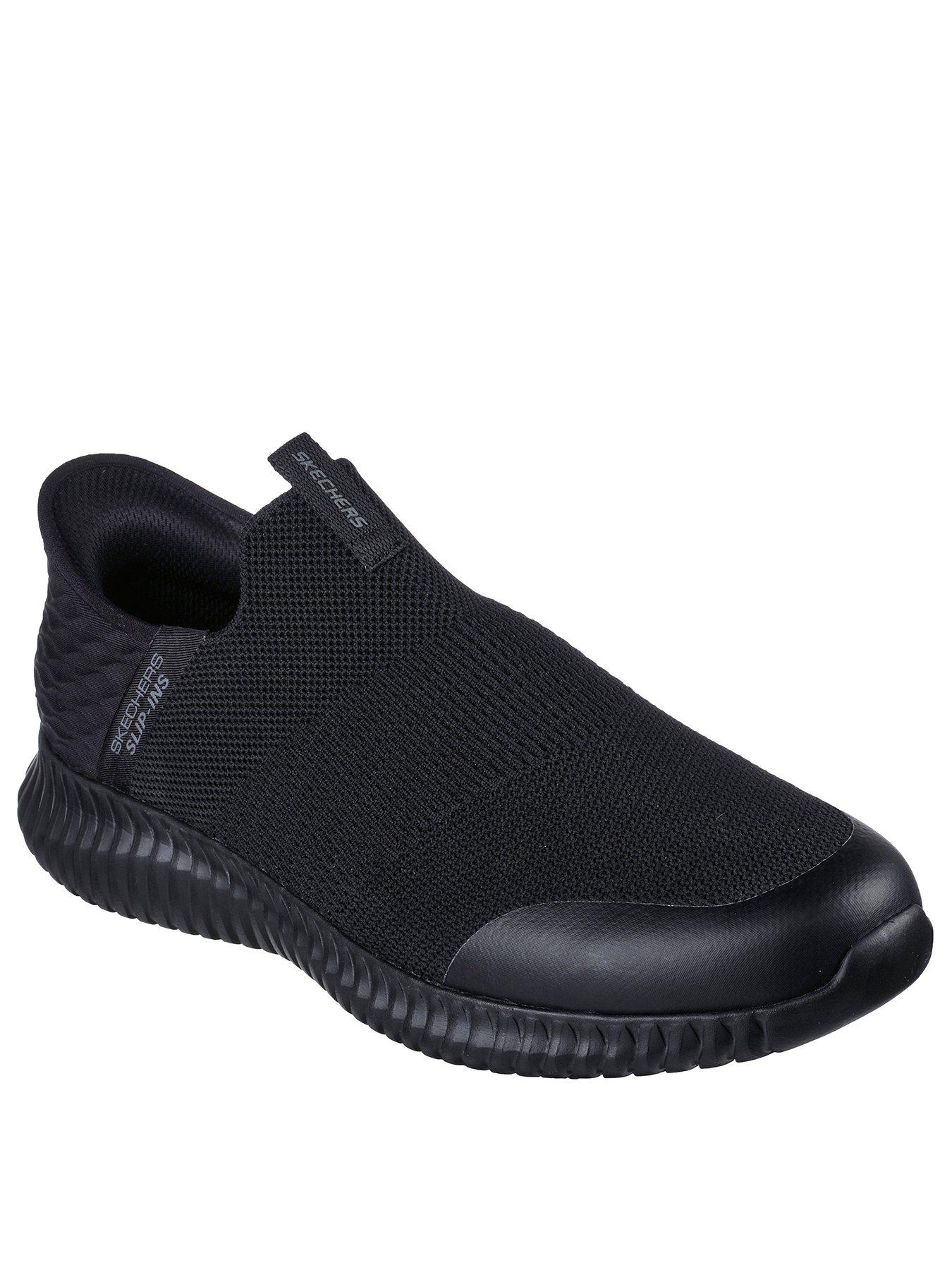 Image 2 of 2 of Skechers Cessnock Slip- Ins Work Trainers- Black
