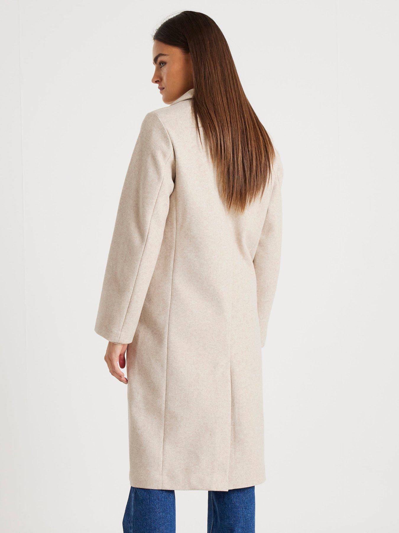 Image 2 of 4 of River Island Core Sb Coat - Beige