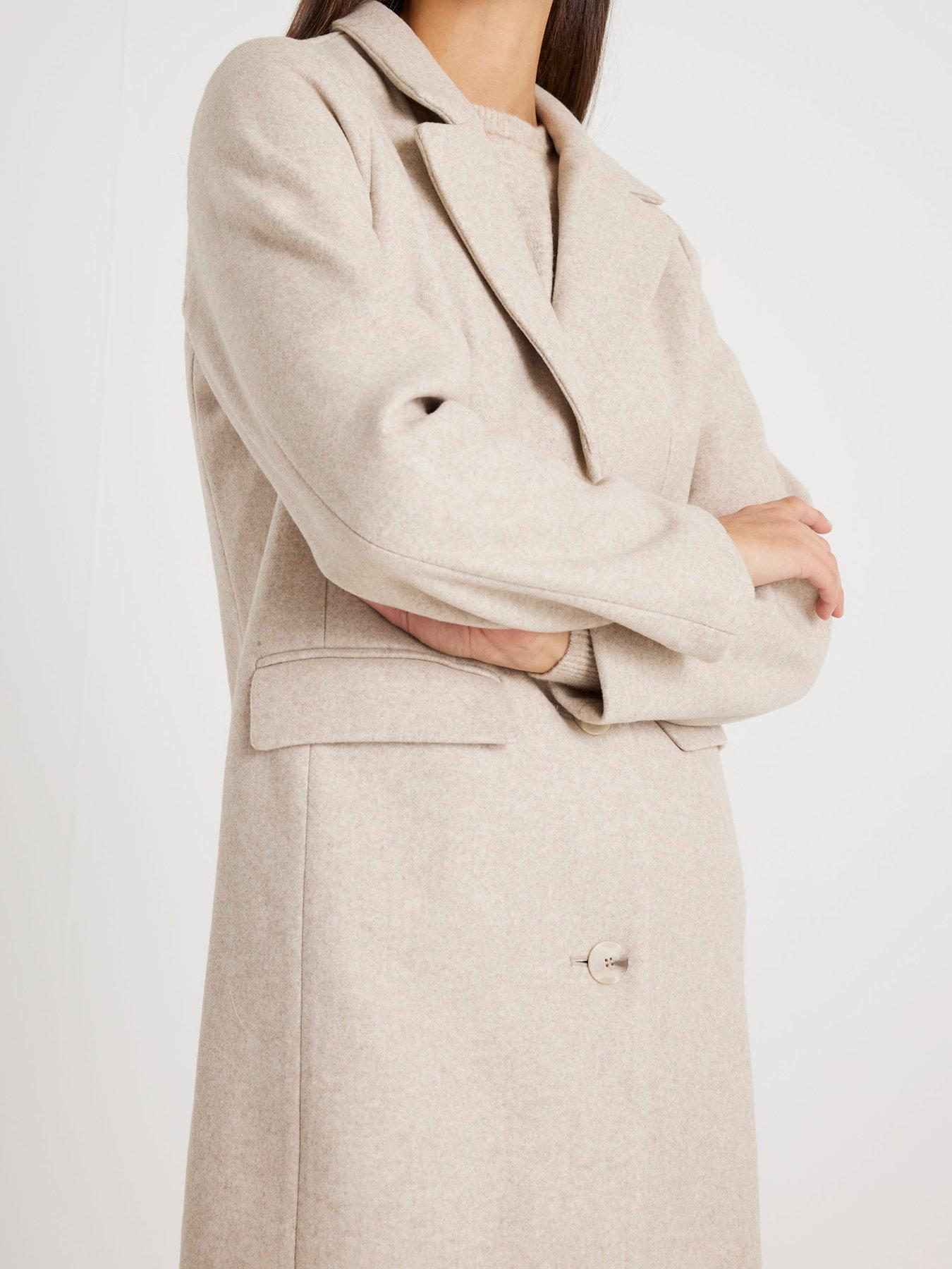  image of river-island-core-sb-coat-beige