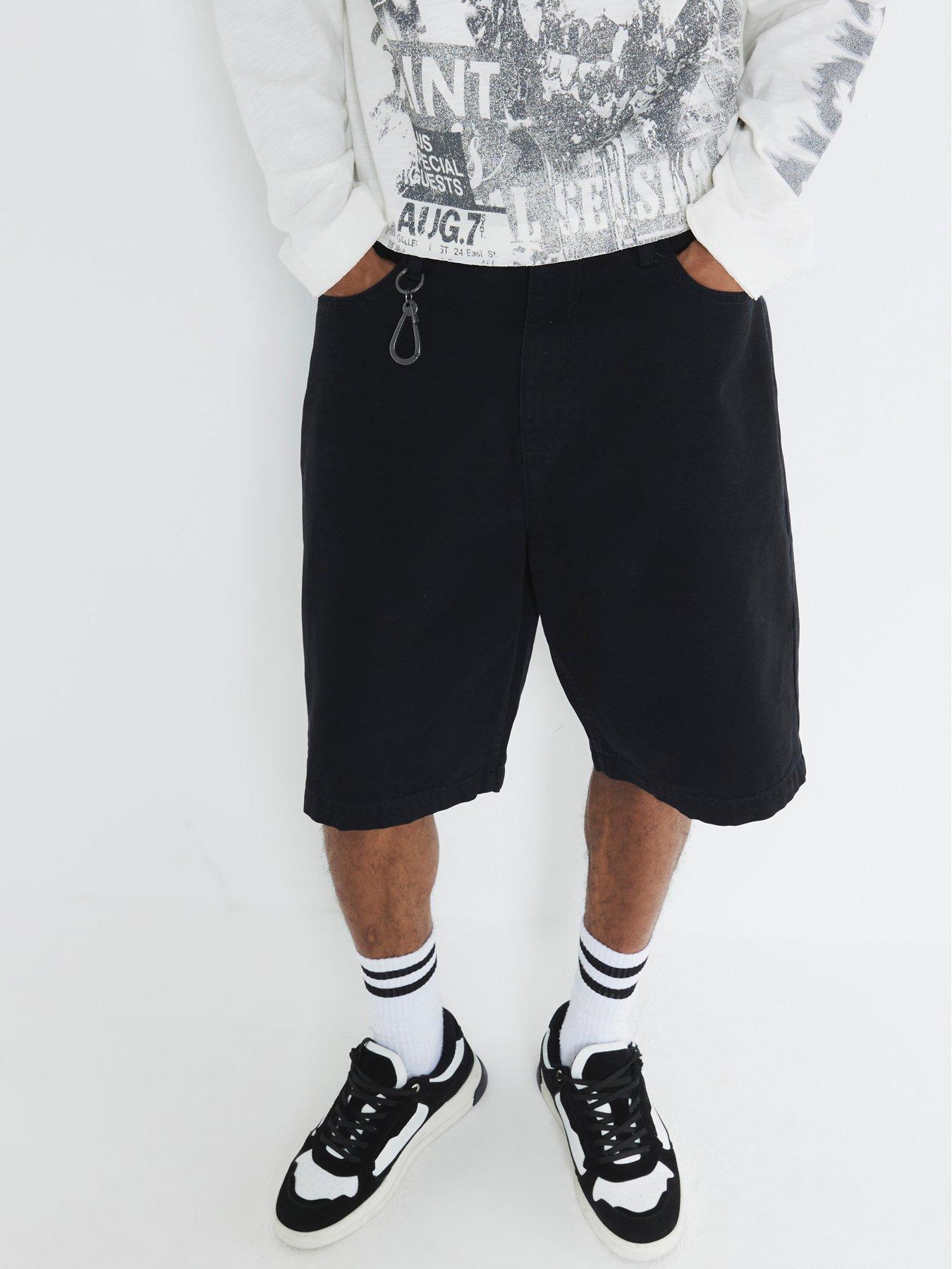 undefined Grohl Skater Shorts - Black