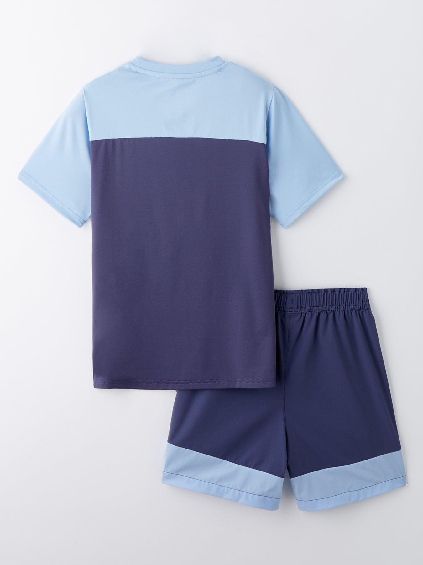 back image of oex-junior-boys-flynn-tee-and-shorts-set-blue