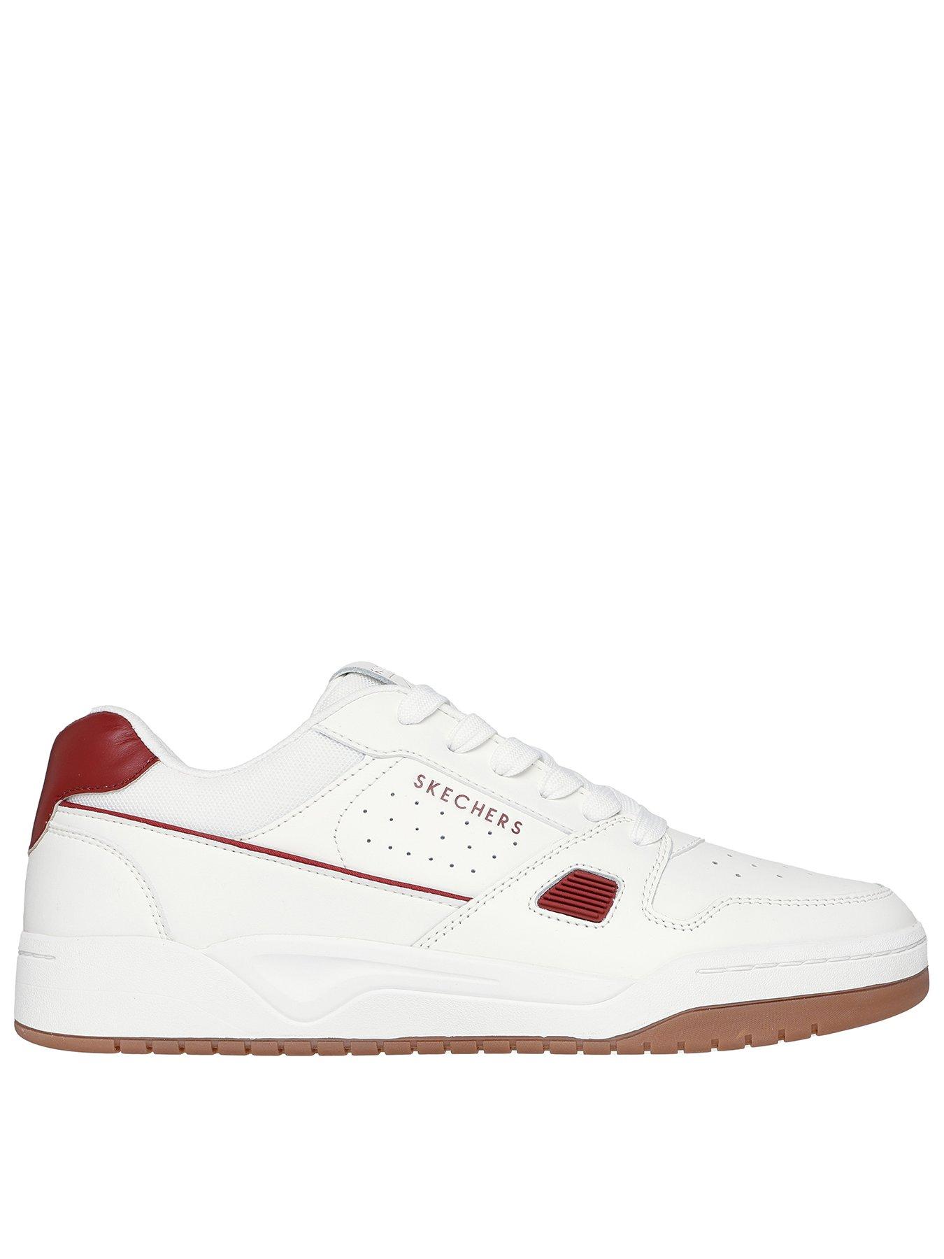 Image 1 of 5 of Skechers Koopa Leather Trainers- White