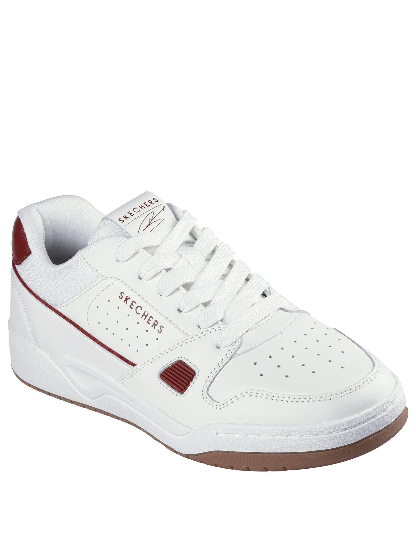 Image 2 of 5 of Skechers Koopa Leather Trainers- White