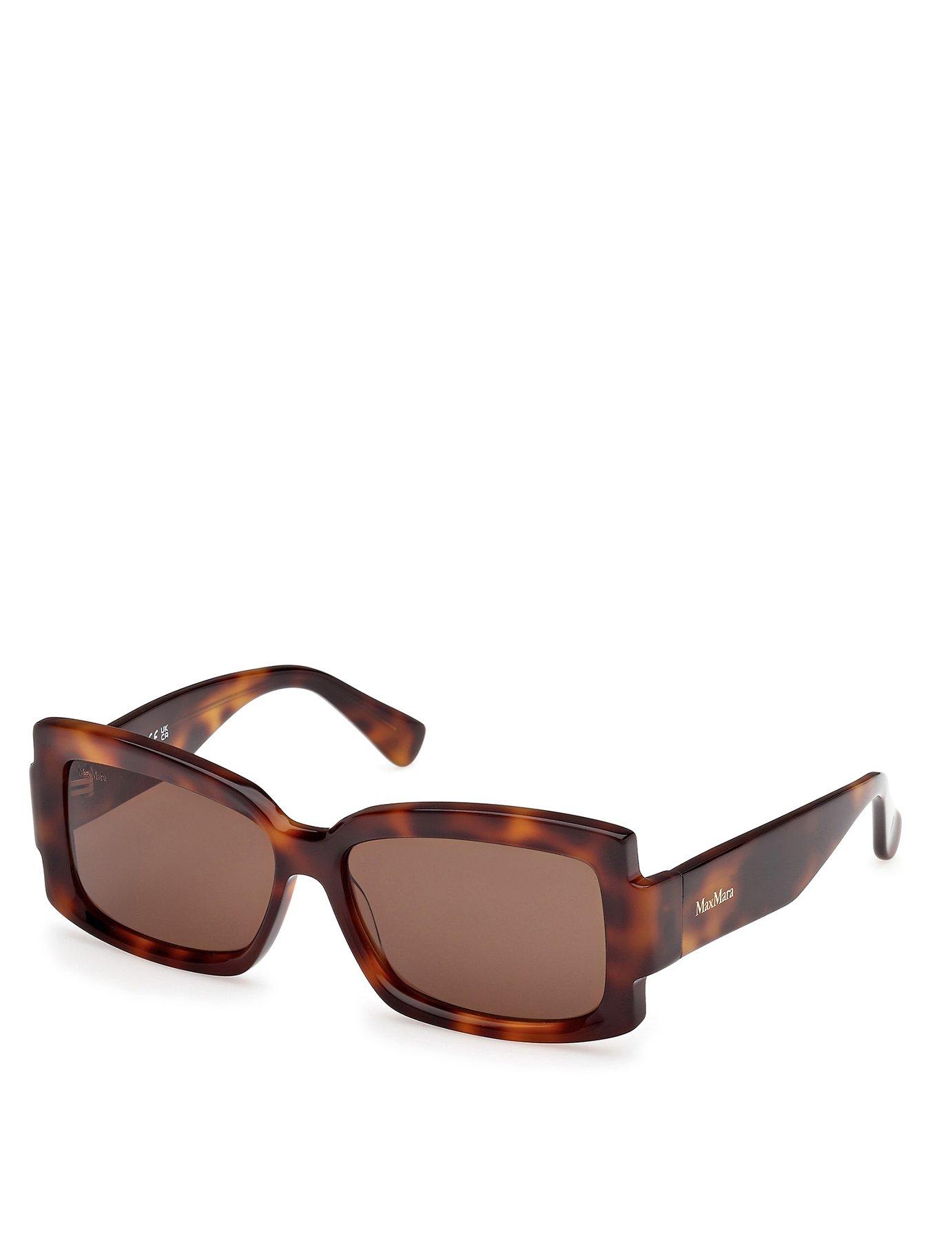 Max Mara Brown Acetate Sunglasses main image 0