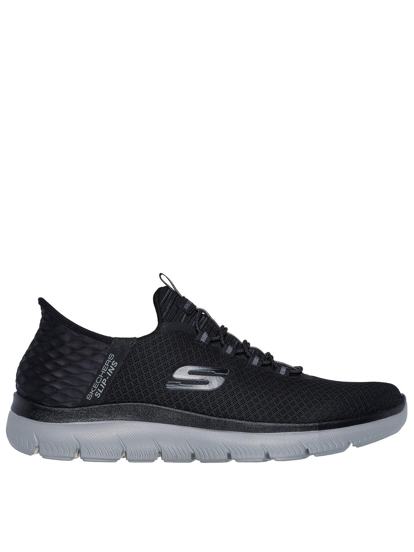 Image 1 of 5 of Skechers Summit Slip- Ins With Memory Foam Trainers-black