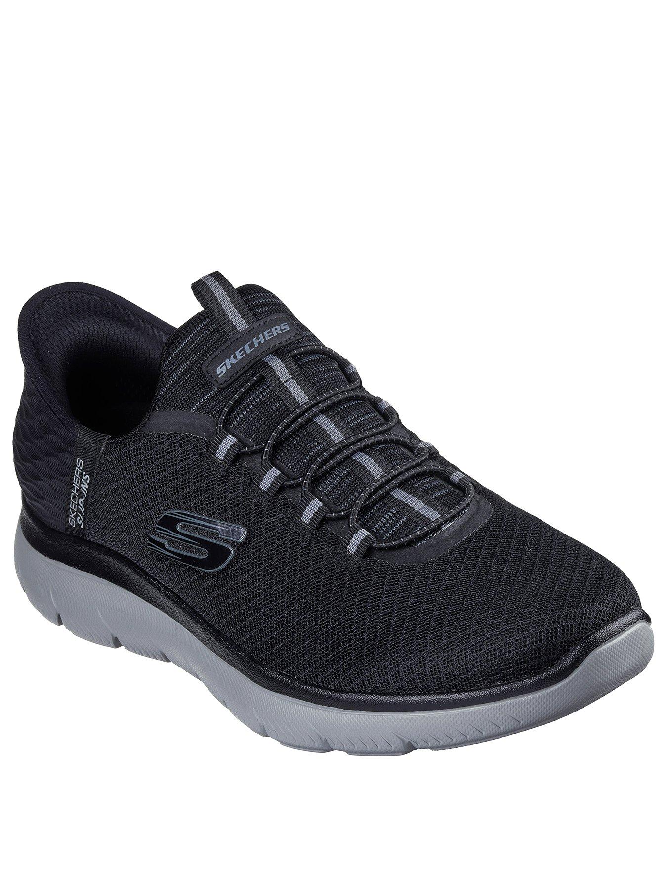 Image 2 of 5 of Skechers Summit Slip- Ins With Memory Foam Trainers-black