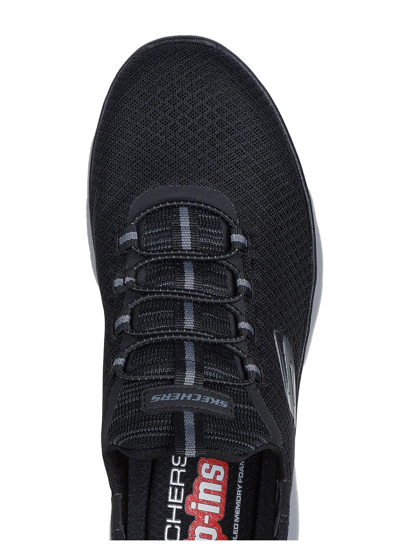 Image 3 of 5 of Skechers Summit Slip- Ins With Memory Foam Trainers-black