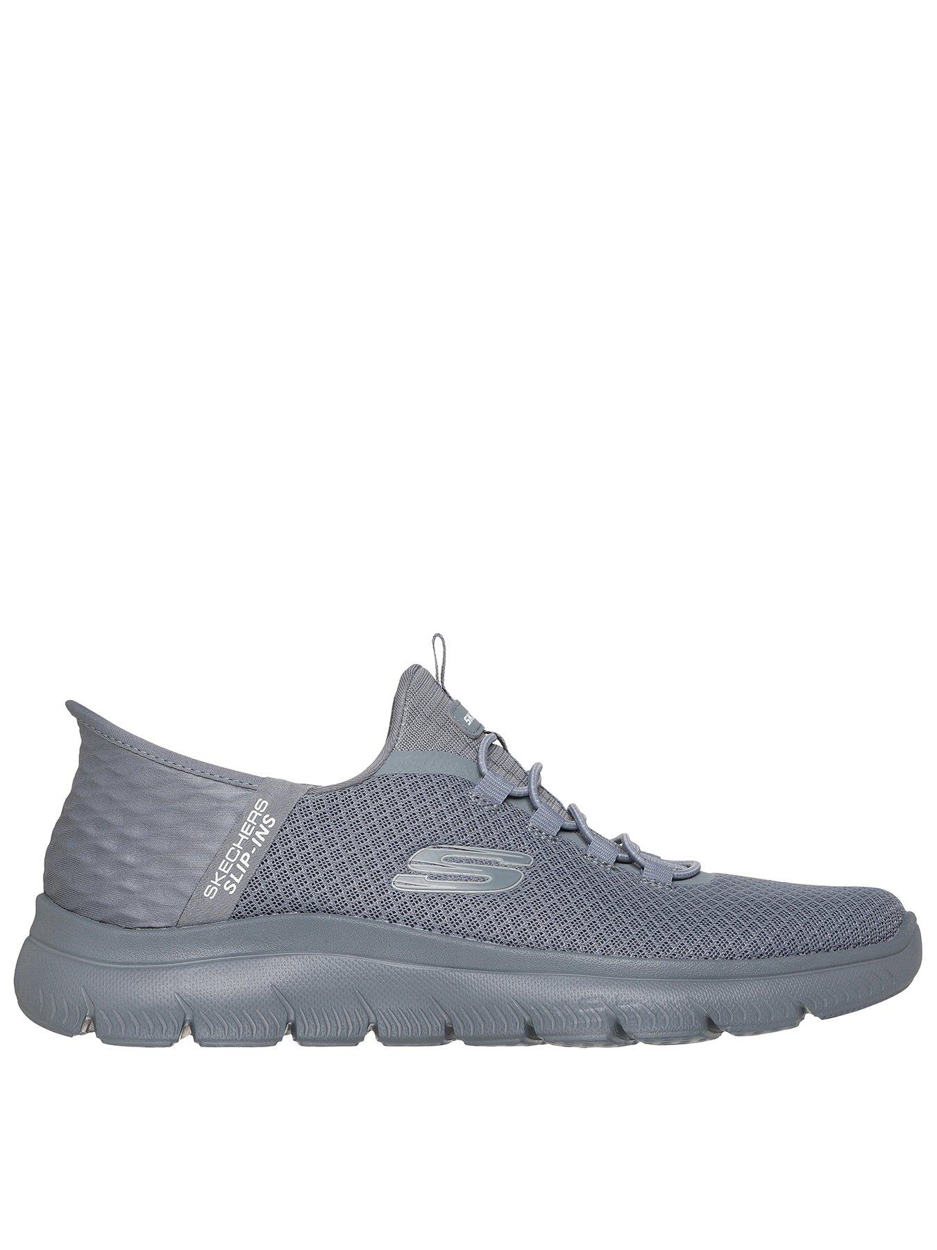 skechers-summit-slip--ins-with-memory-foam-trainers--grey