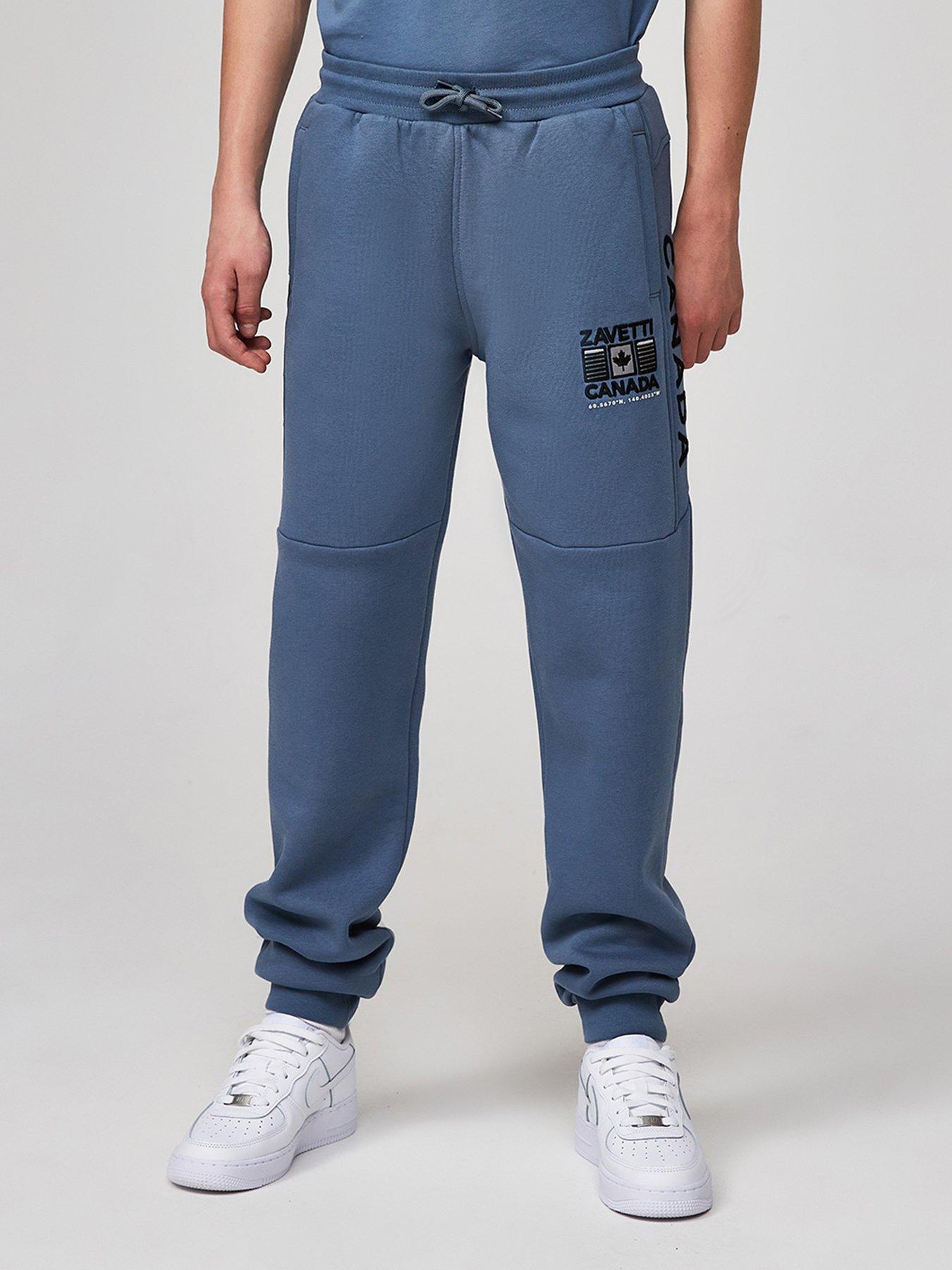  image of zavetti-canada-junior-boys-ovello-jogger-bluegrey