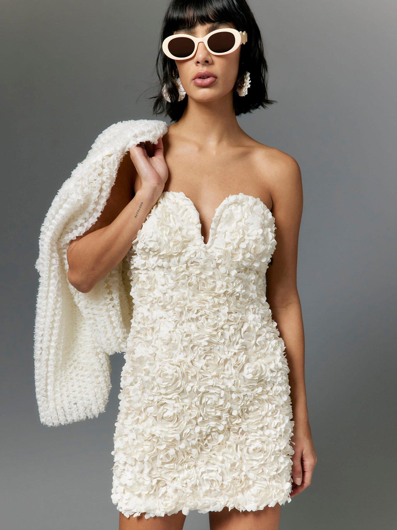 river-island-plunge-3d-mini-dress-cream