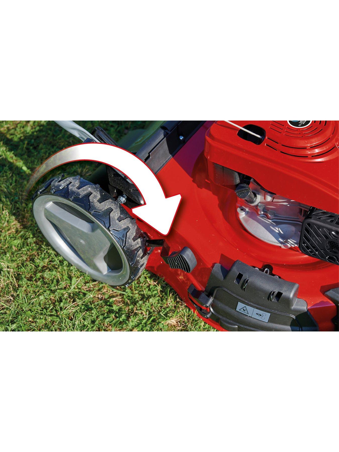  image of einhell-petrol-lawnmower-self-propelled-51cm-gc-pm-513-s-hw